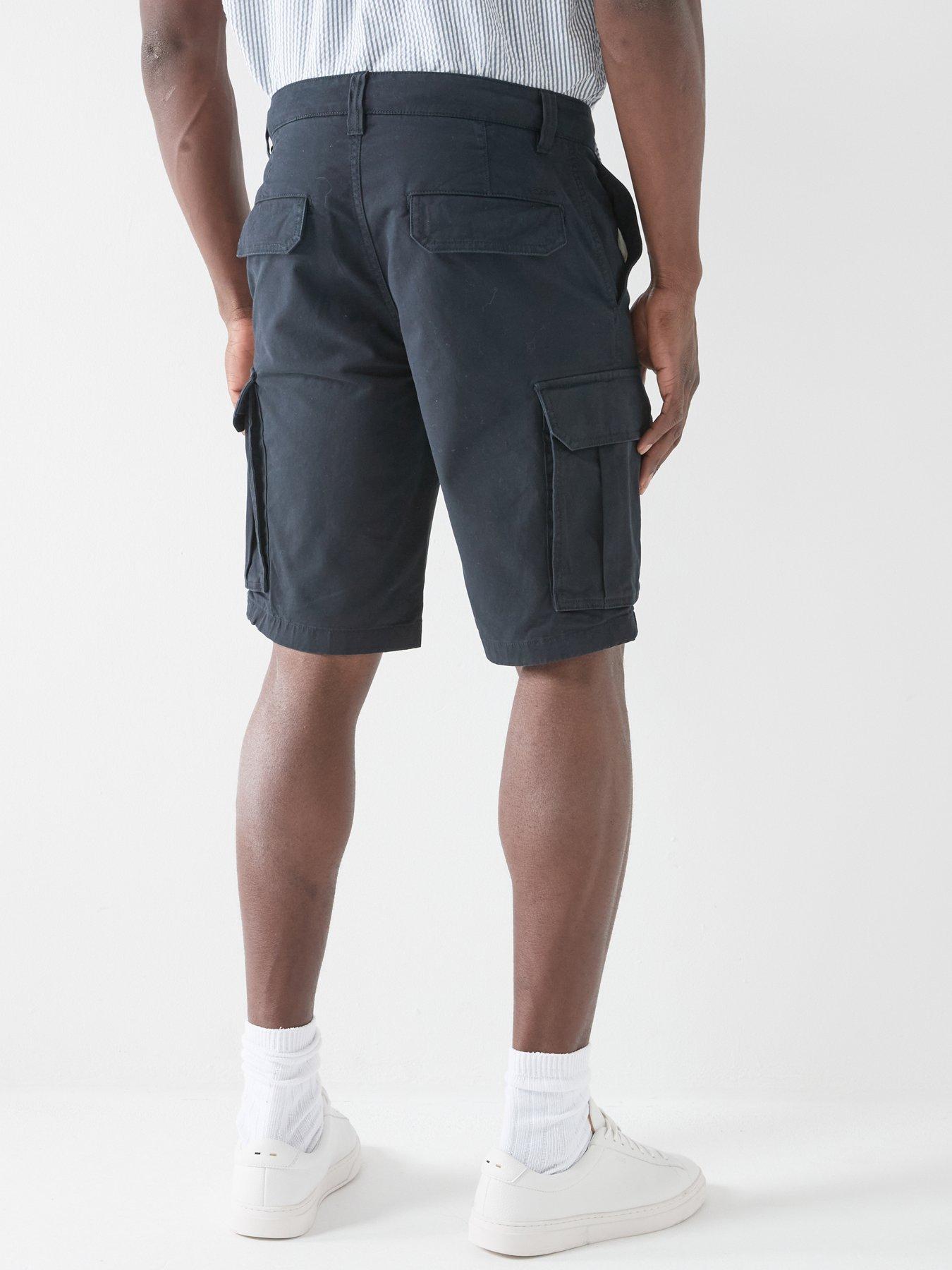  image of gant-regular-classic-cargo-shorts-black