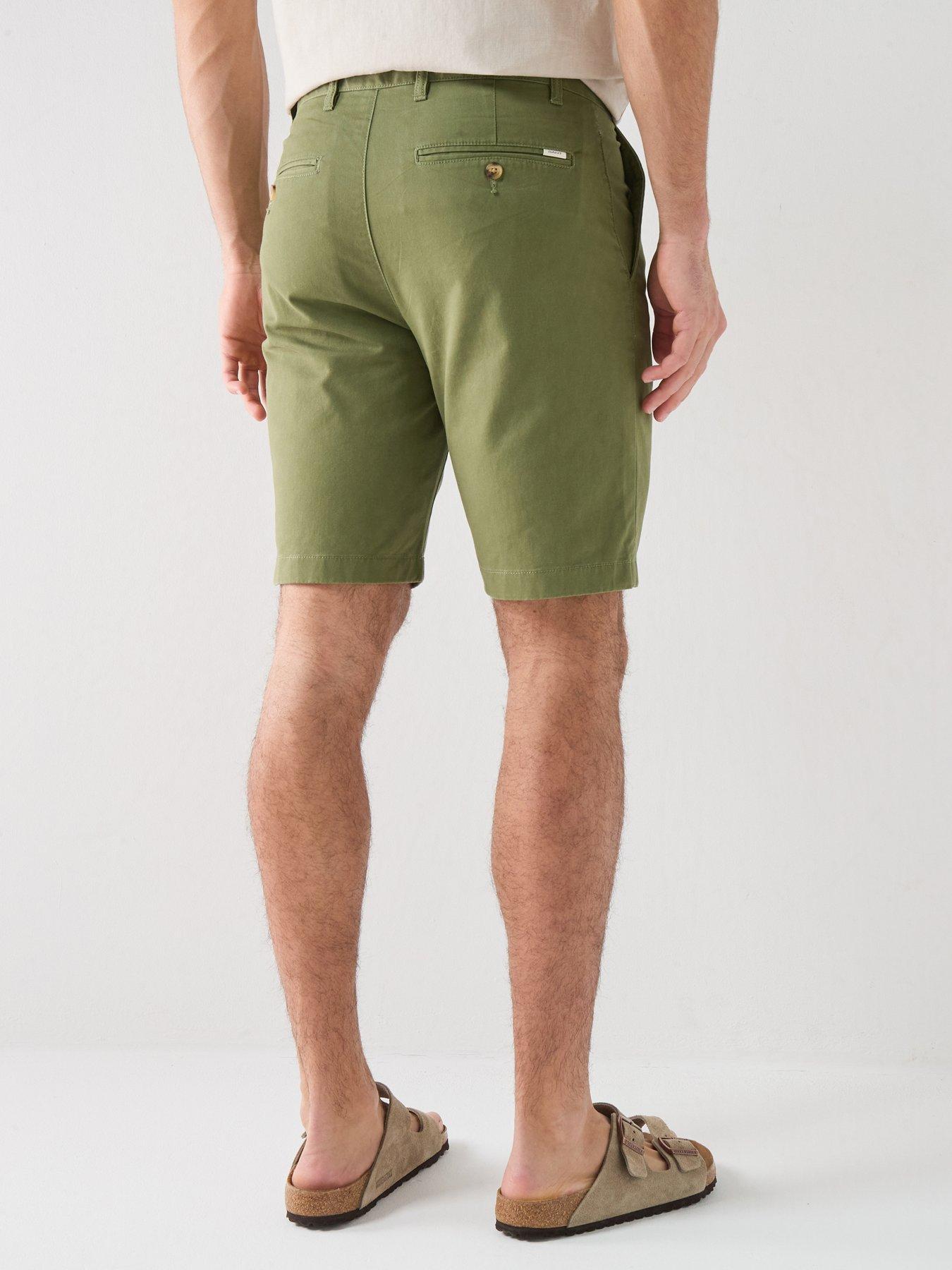 Image 2 of 5 of GANT Regular Classic Chino Shorts - Green