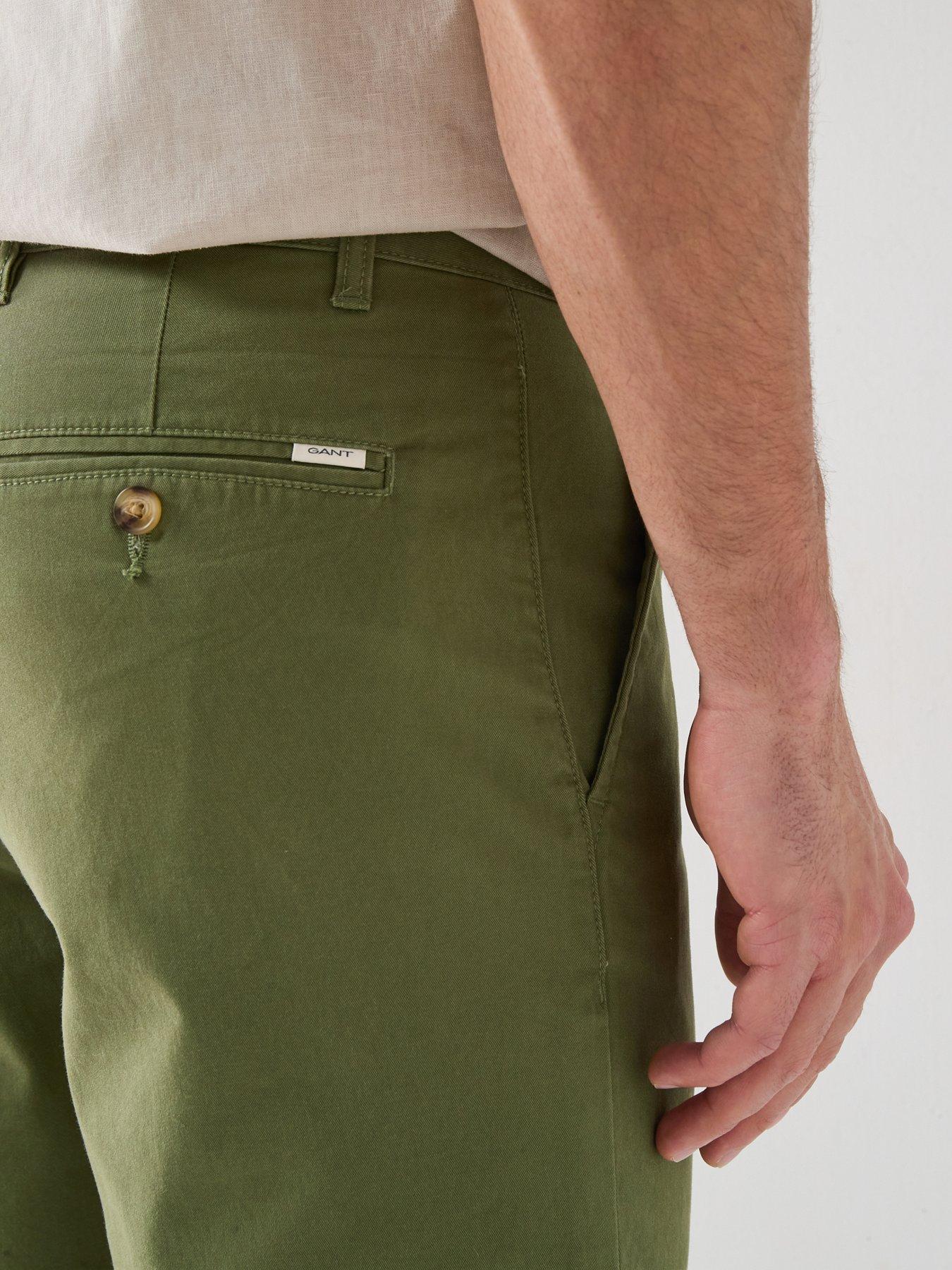  image of gant-gant-regular-classic-chino-shorts-green