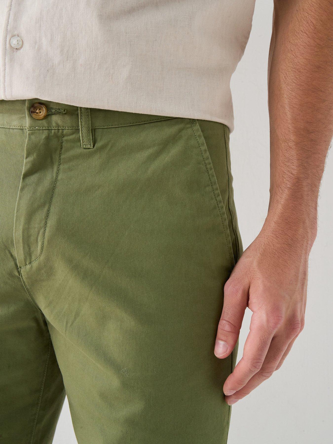  image of gant-gant-regular-classic-chino-shorts-green