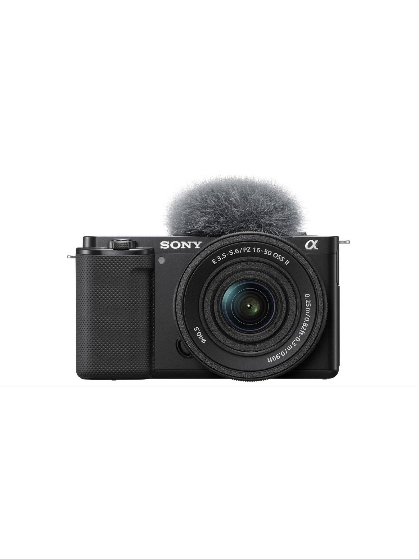 Image 7 of 7 of Sony Alpha ZV-E10 Compact System Vlogging Camera with 16-50mm Power Zoom Lens, 4K Ultra HD, 24.2MP, Wi-Fi, Bluetooth, 3&rdquo; Vari-Angle Touch Screen -&nbsp;Black