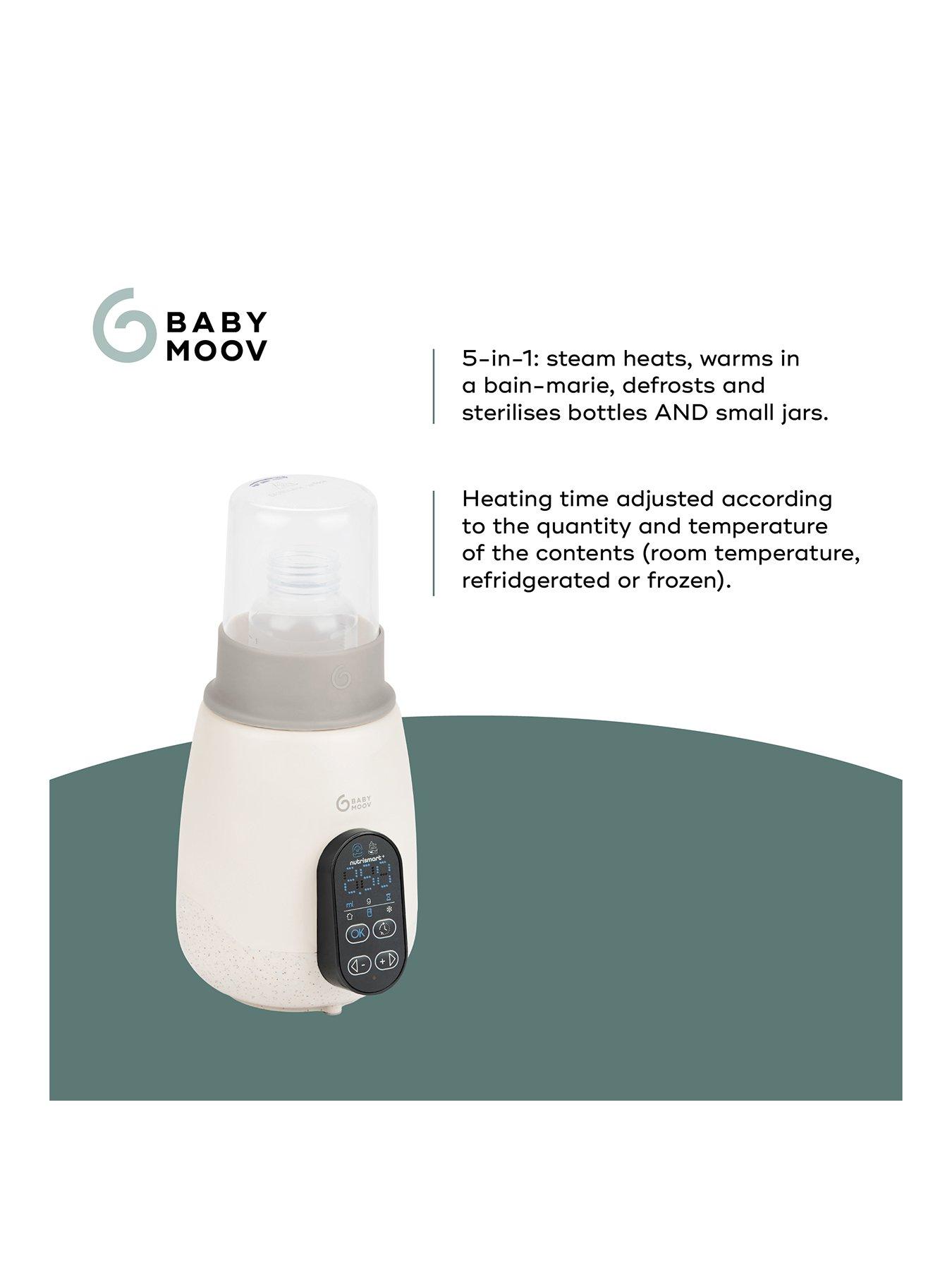 Image 2 of 7 of Babymoov NutriSmart+ 4 in 1 Bottle Warmer &amp; Steriliser - with 12v travel adaptor - Mineral Beige