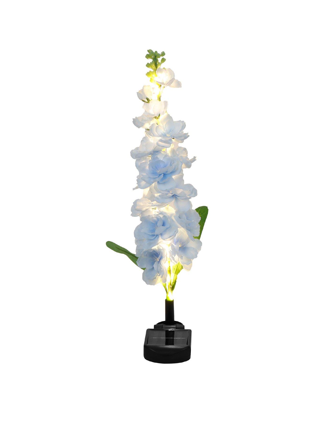 Image 2 of 7 of Streetwize Solar Delphinium Flowers Lights