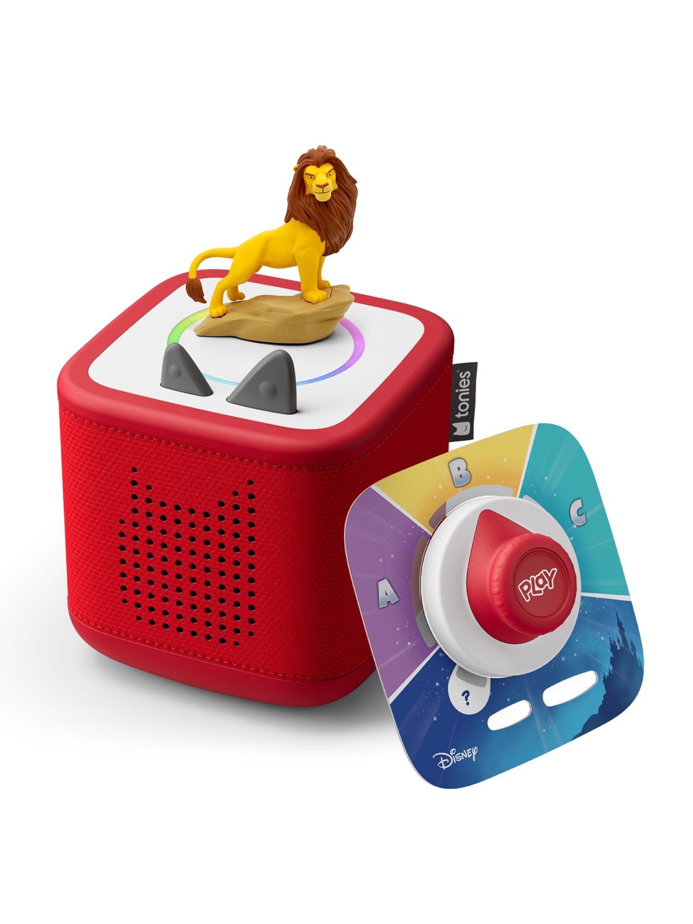Image 1 of 7 of Tonies Toniebox 2 Sunset Red Tonieplay Set - Lion King
