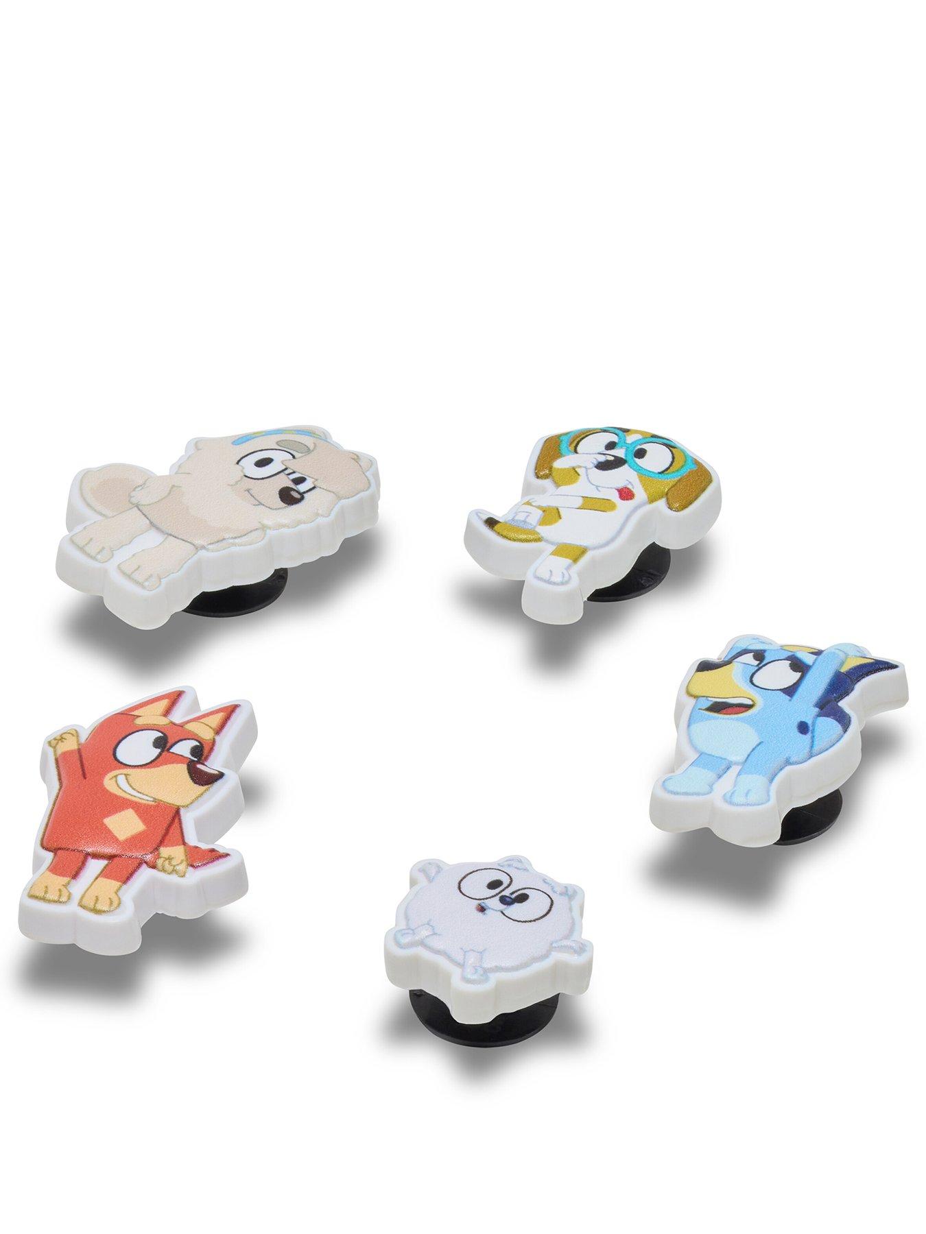 stillFront image of crocs-bluey-5-pack-jibbitz-multi