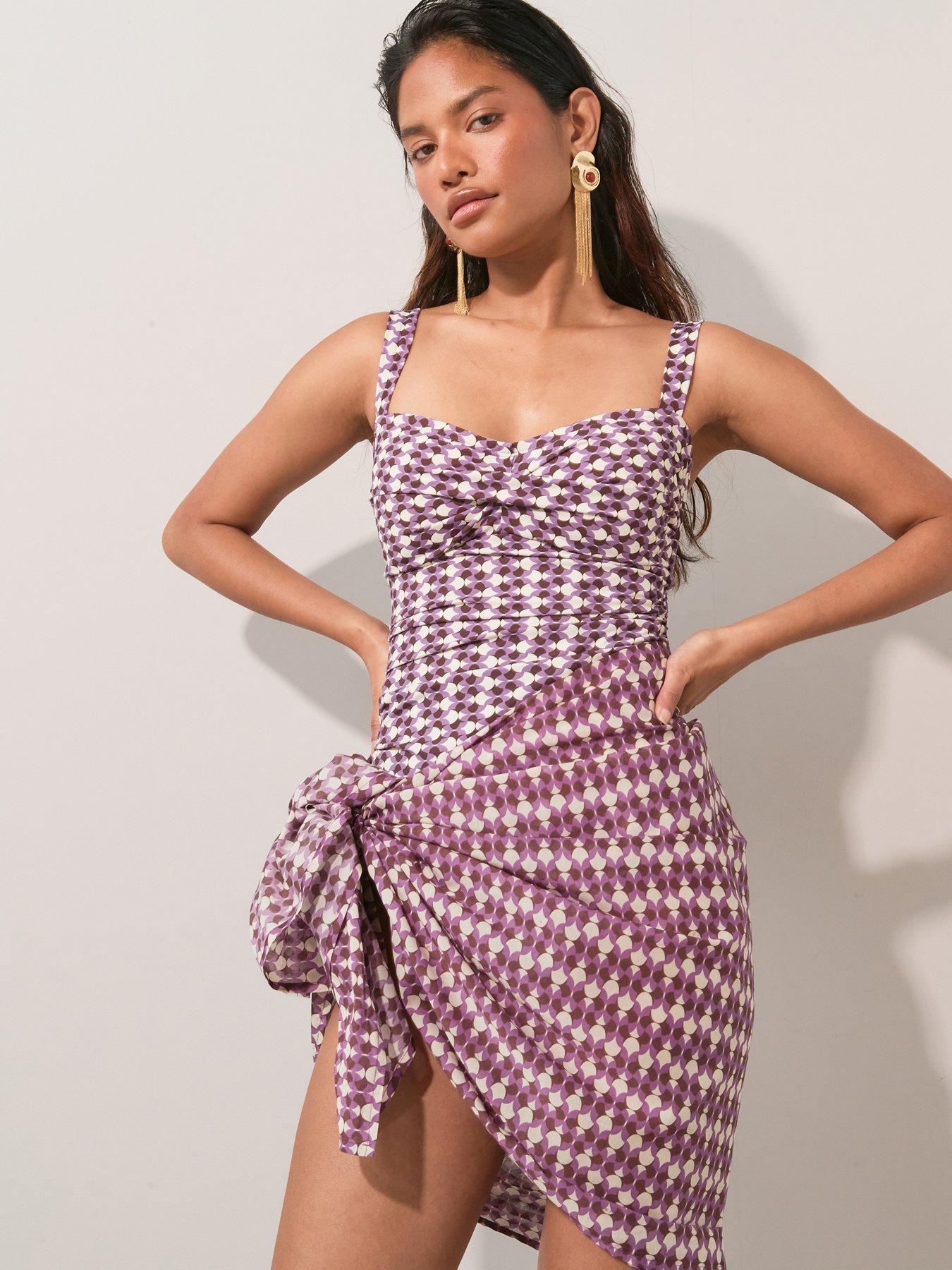 The Very Collection Geo Printed Sarong - Multi