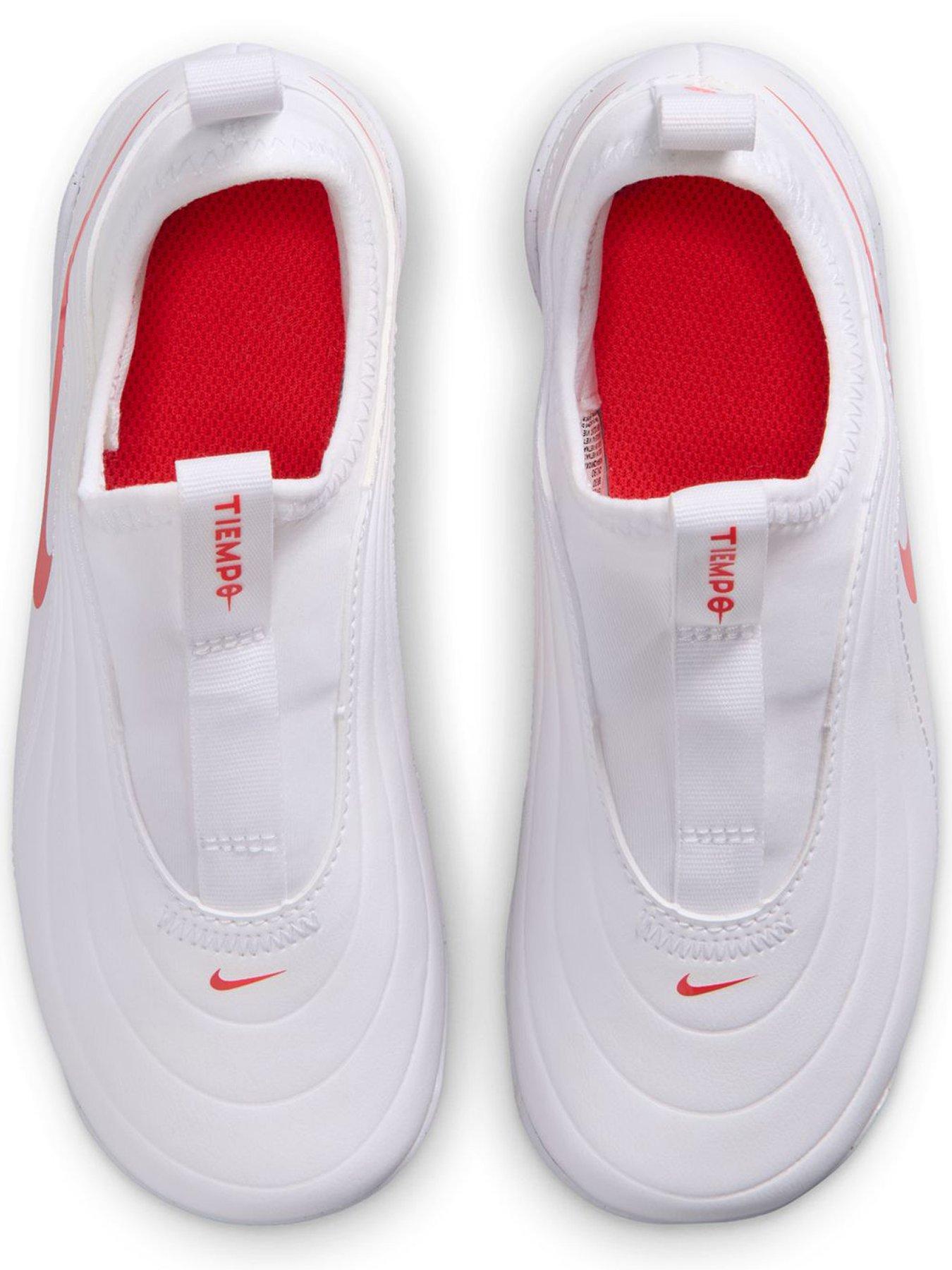 Image 4 of 7 of Nike Little Kids' Tiempo Maestro Flex Multi Ground Football Boots - White