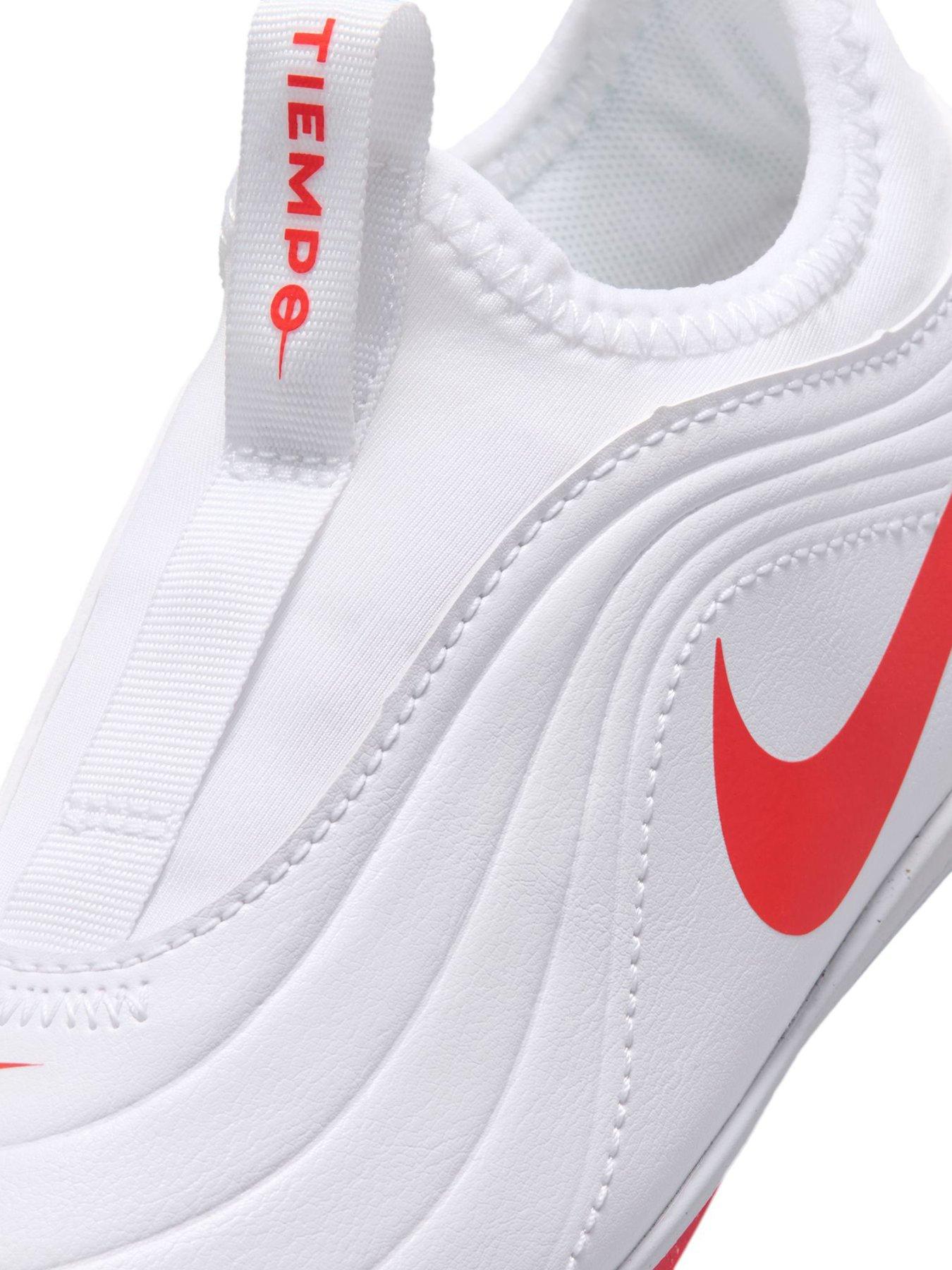 Image 6 of 7 of Nike Little Kids' Tiempo Maestro Flex Multi Ground Football Boots - White