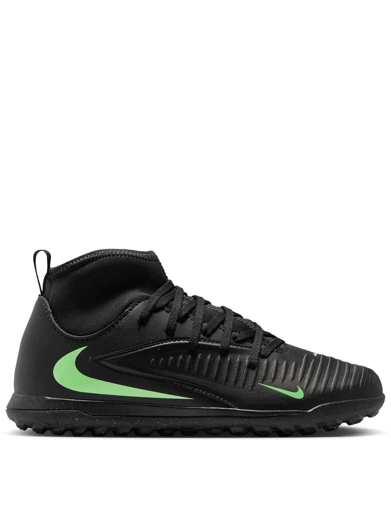 Image 1 of 7 of Nike Junior Phantom 6 High Club Astro Turf Football Boots - Black