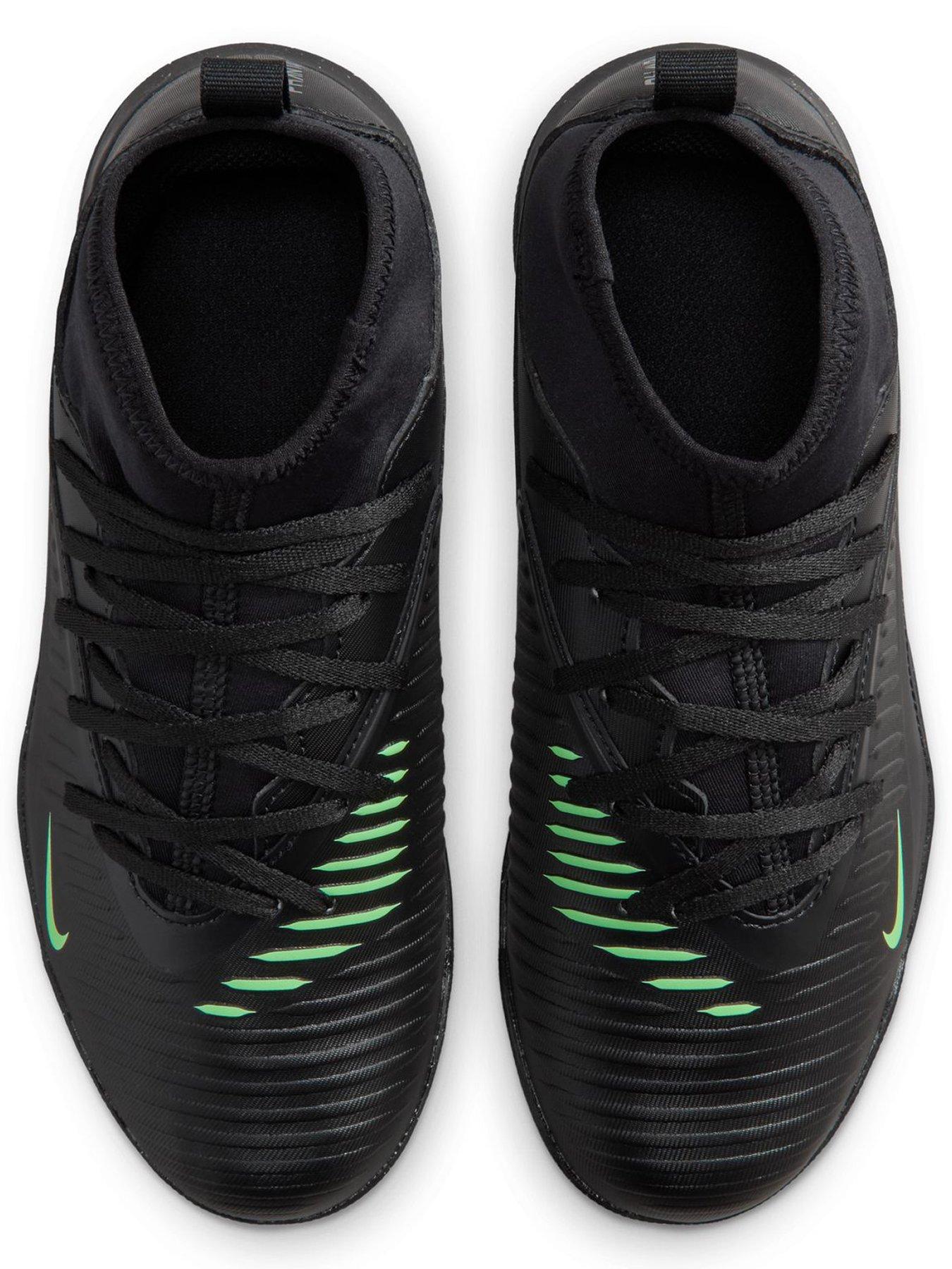 Image 4 of 7 of Nike Junior Phantom 6 High Club Astro Turf Football Boots - Black