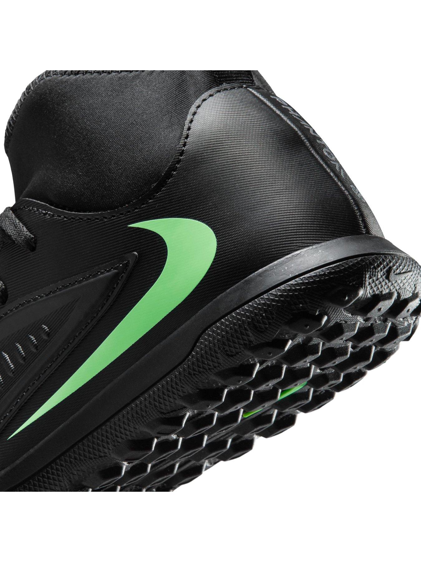 Image 7 of 7 of Nike Junior Phantom 6 High Club Astro Turf Football Boots - Black