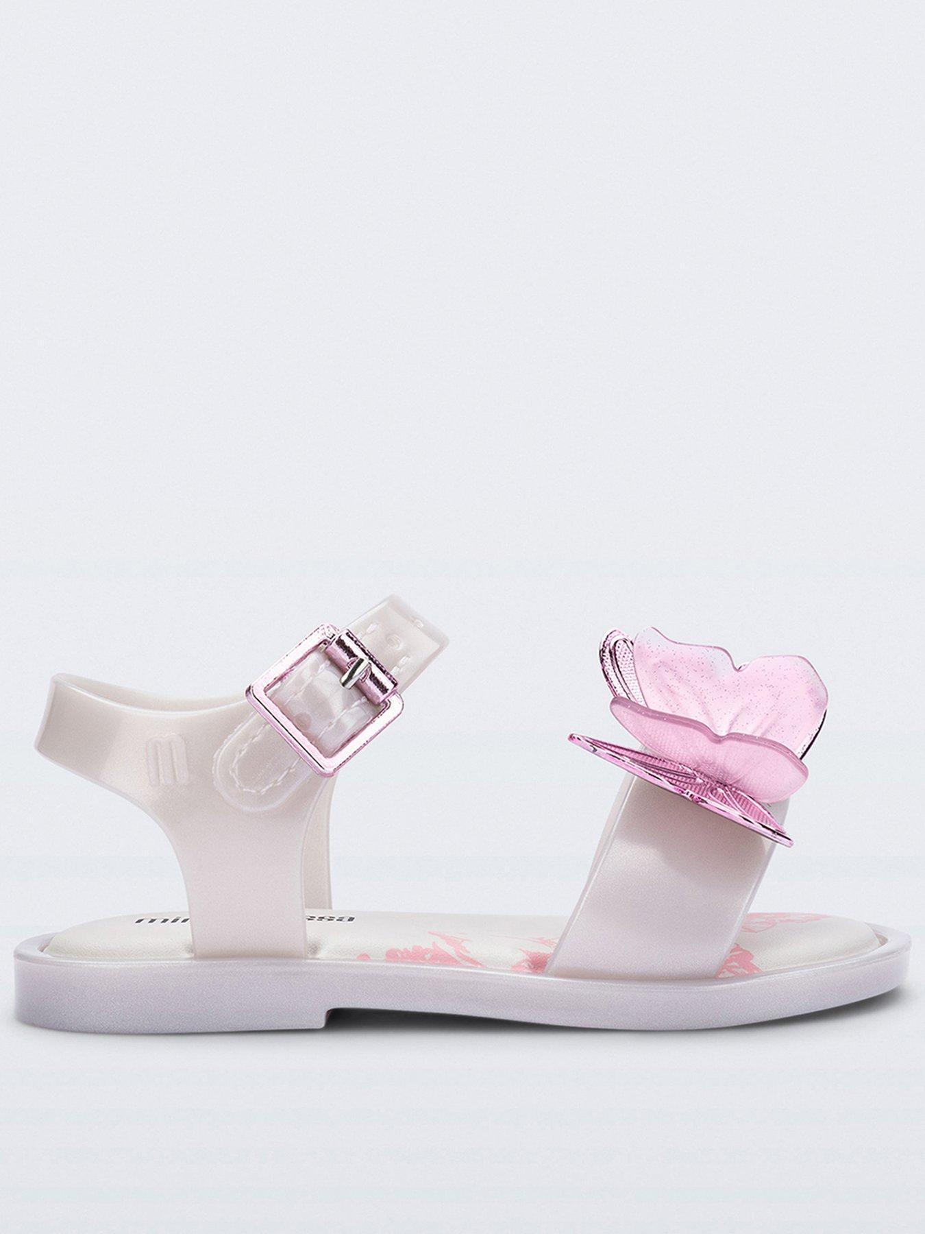 Mini Melissa Fly Sandal III - Pink