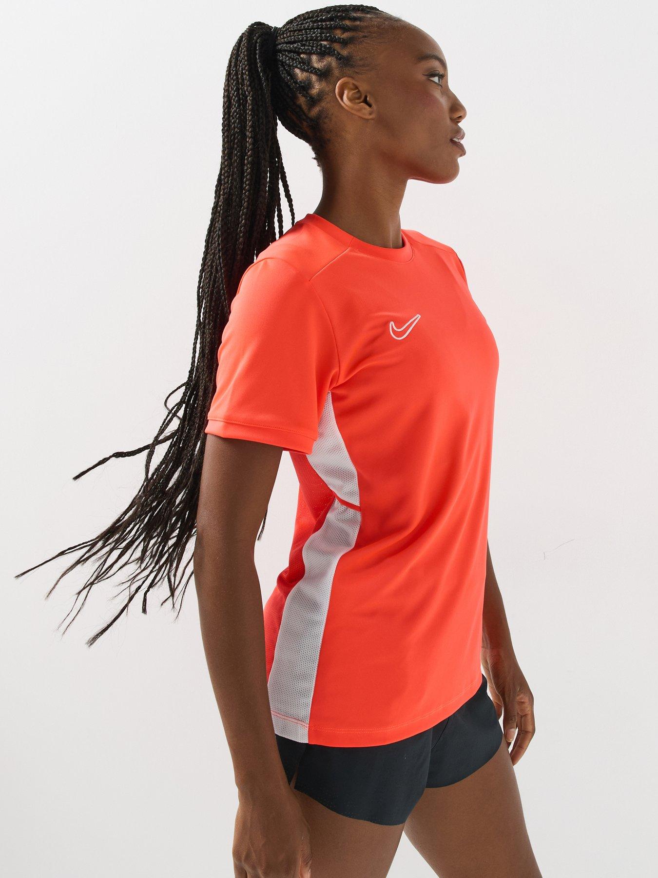 Nike Womens Nike Dri-fit Academy25 Short Sleeve Top - Red