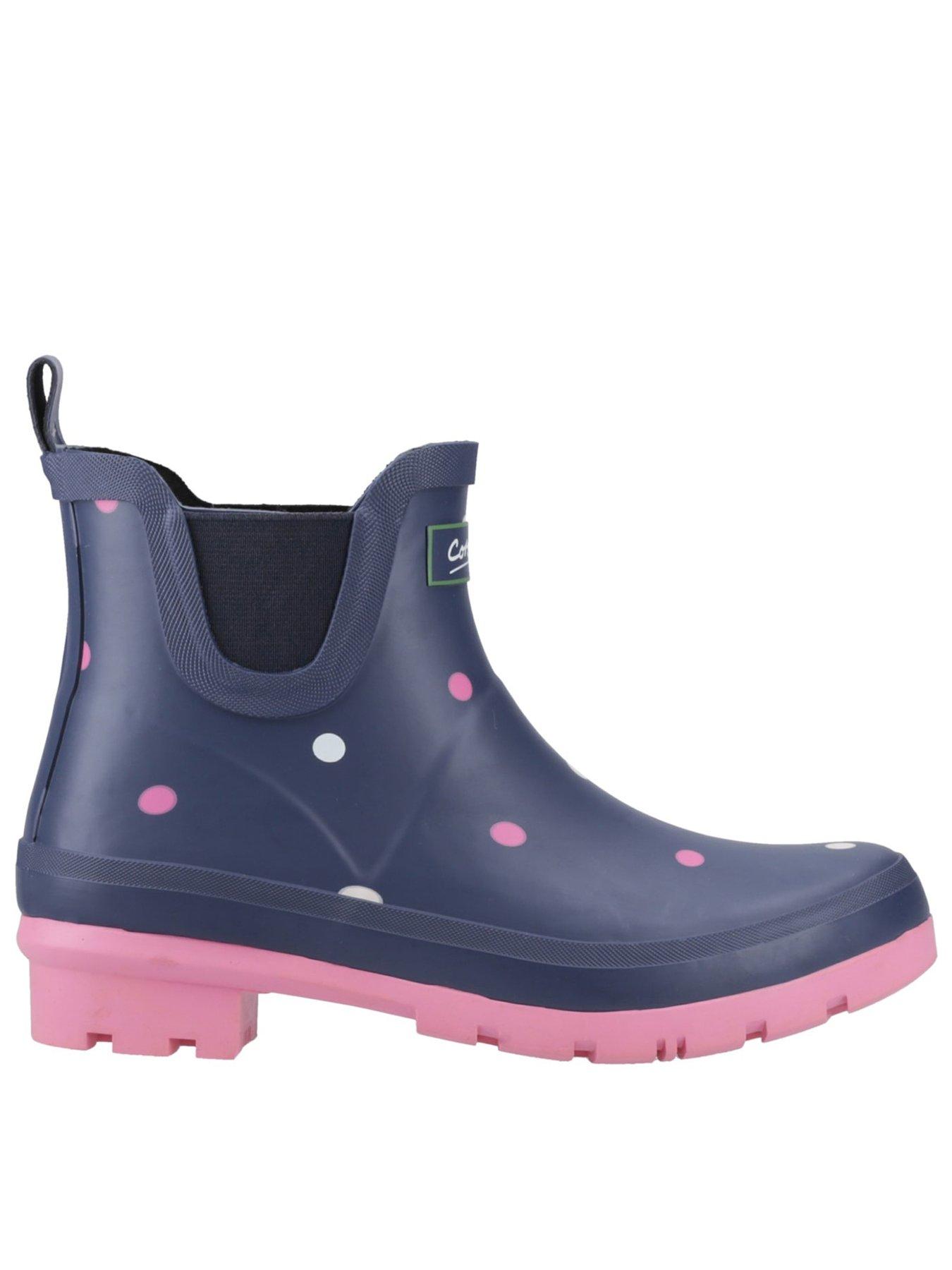 Cotswold Womens Clarence Mid Wellingtons - Navy
