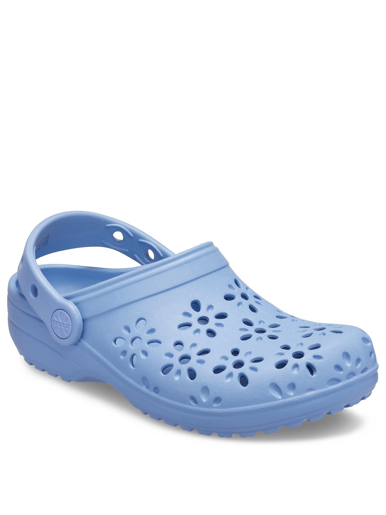 Image 2 of 6 of Crocs Classic Floral Cut Out Clog T