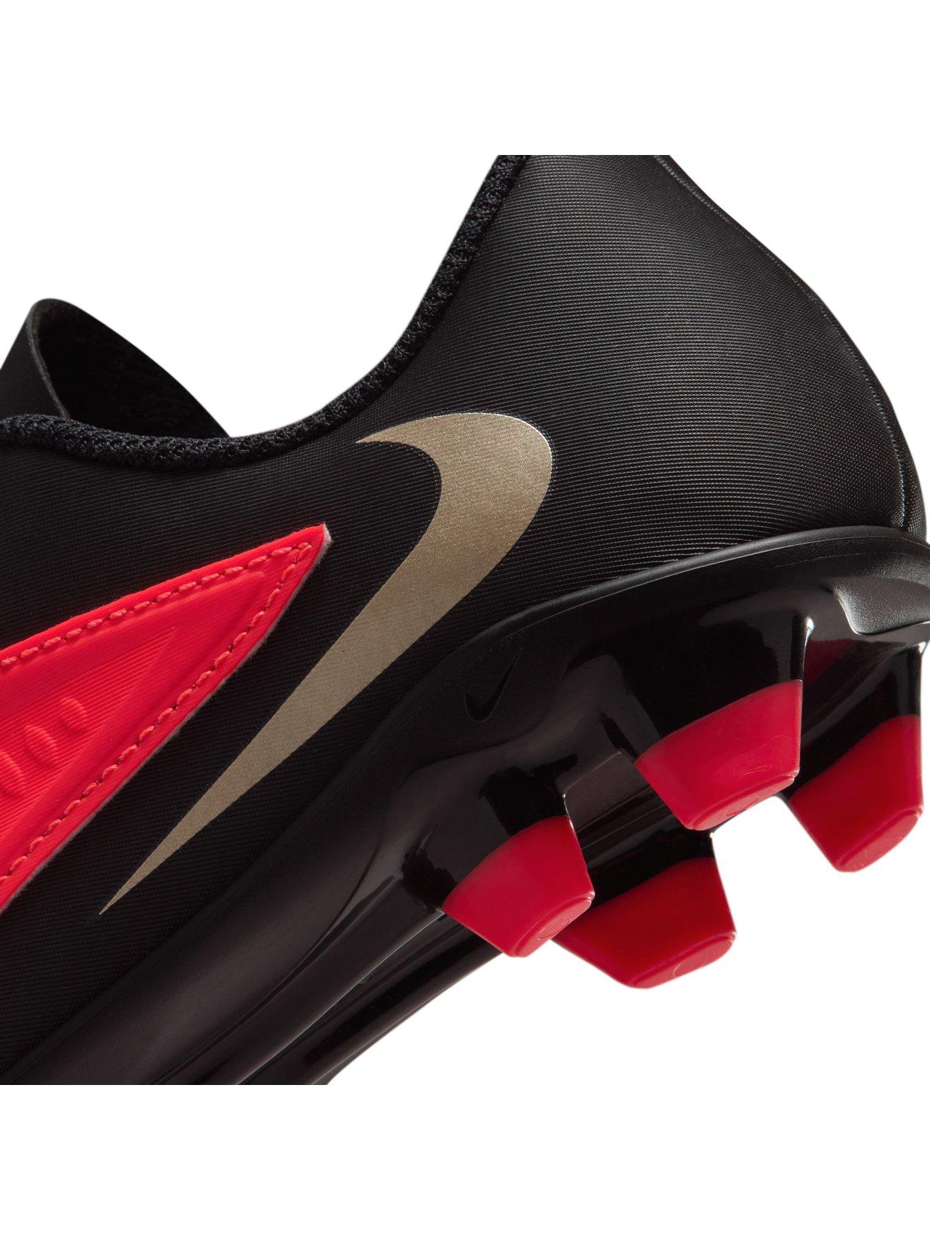 Image 7 of 7 of Nike Big Kids' Phantom 6 Low Club Multi Ground Football Boots - Black