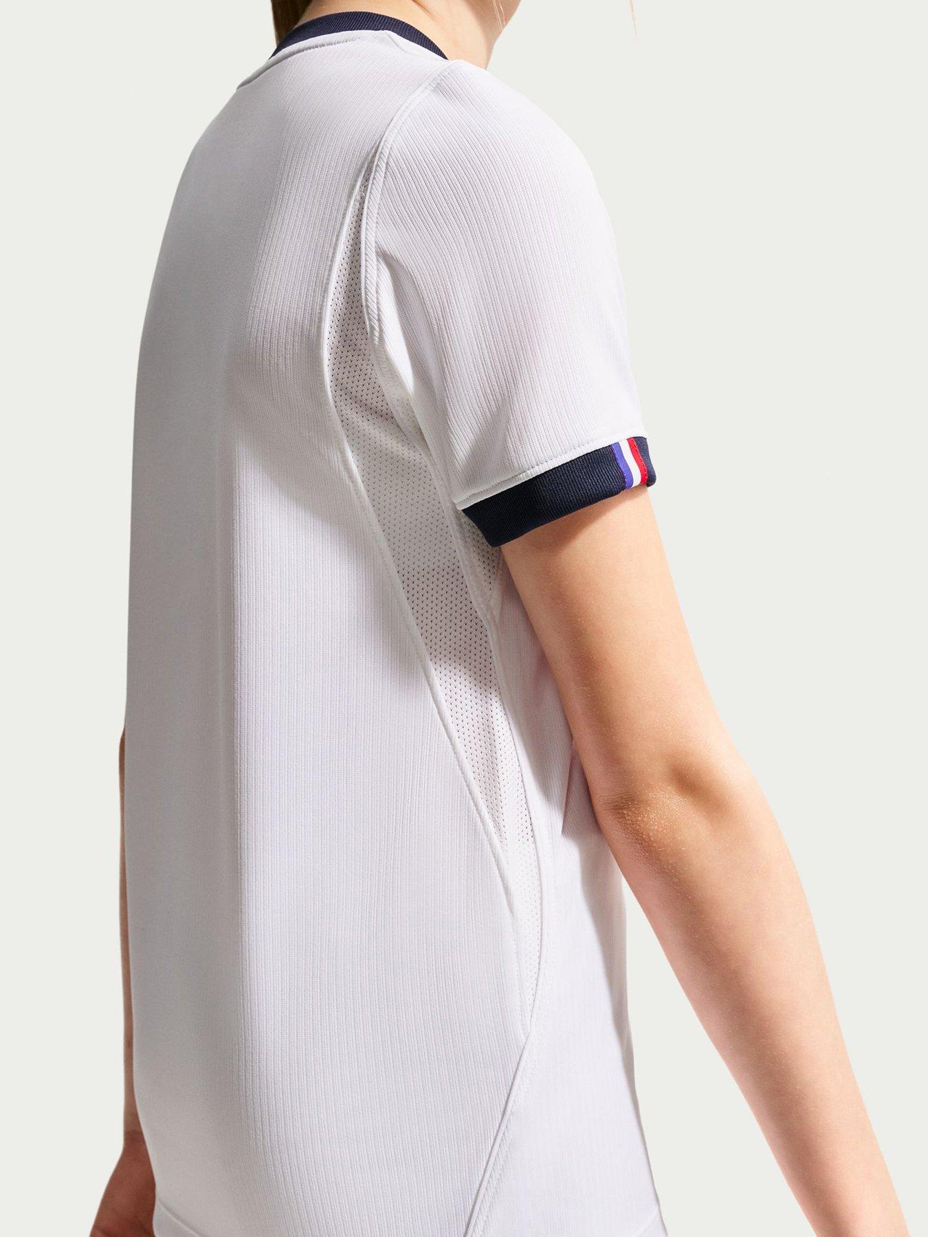 Image 6 of 7 of Nike Junior Psg 26/27 Dri-Fit Away Stadium Short Sleeve Replica Jersey - White