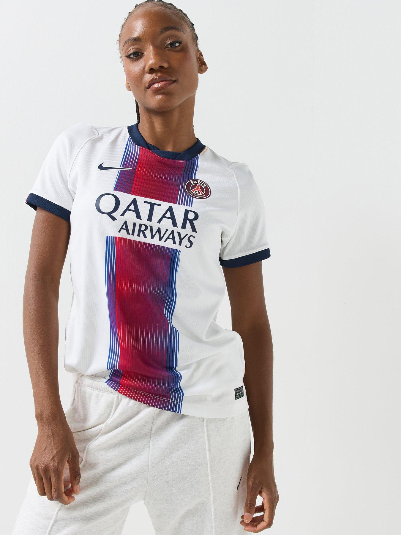 Image 6 of 6 of Nike Womens Psg 26/27 Dri-fit Away Stadium Short Sleeve Replica Jersey
