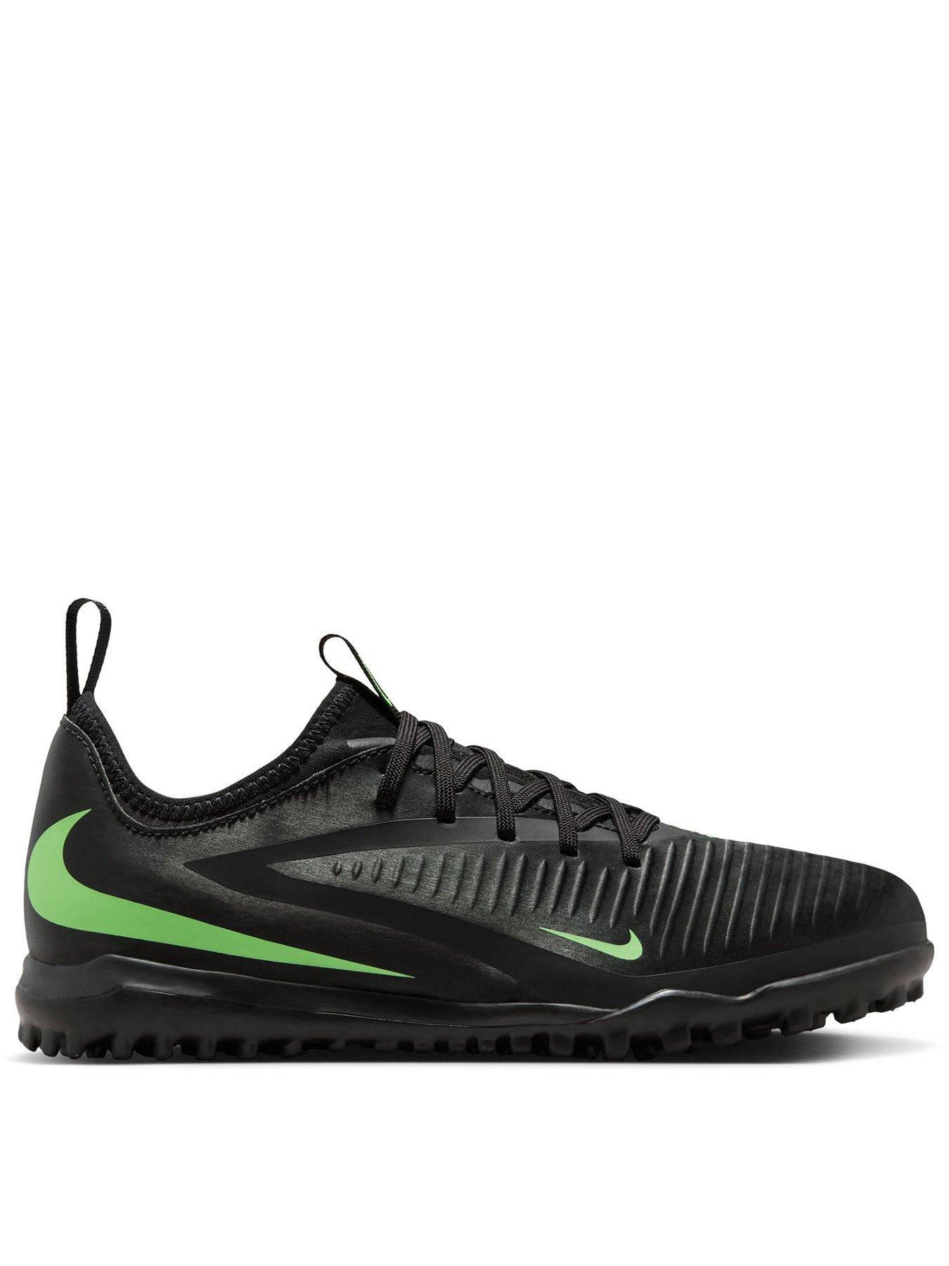 Nike Junior Phantom 6 Low Academy Astro Turf Football Boots - Black