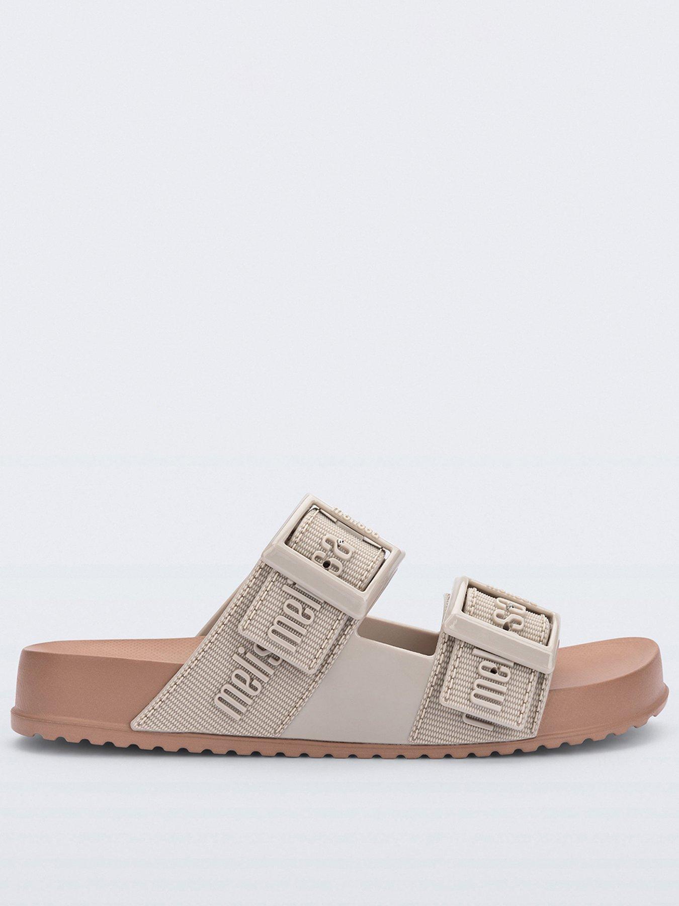 front image of mini-melissa-cozy-slide-sandal-nbsp--beige