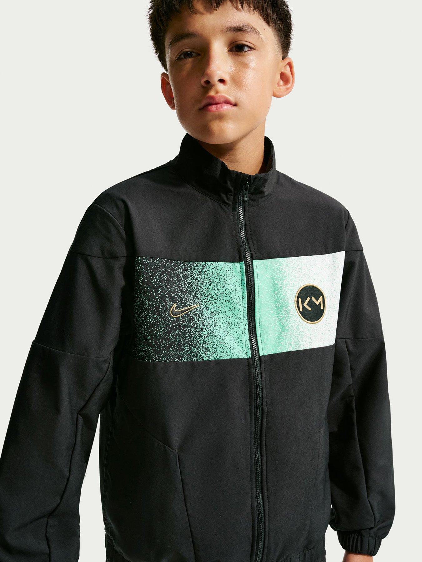 Image 4 of 7 of Nike Junior Mbappe Academy Tracksuit - Black