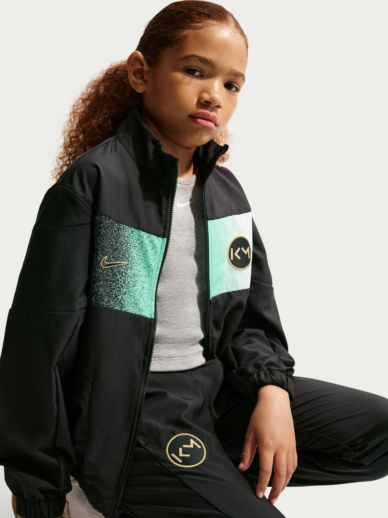 Image 7 of 7 of Nike Junior Mbappe Academy Tracksuit - Black