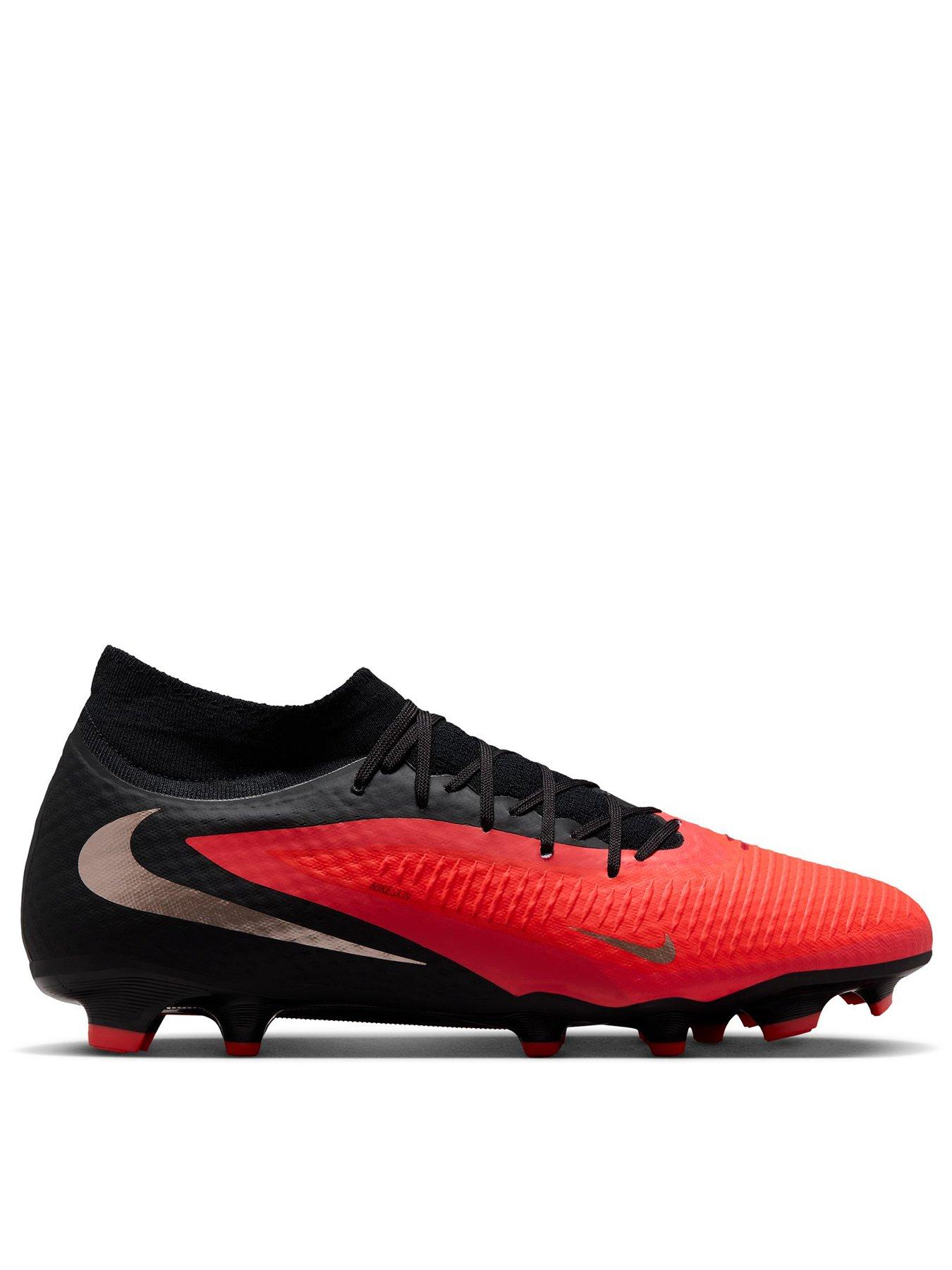 Nike Mens Phantom 6 High Academy Multi Ground Football Boots - Black