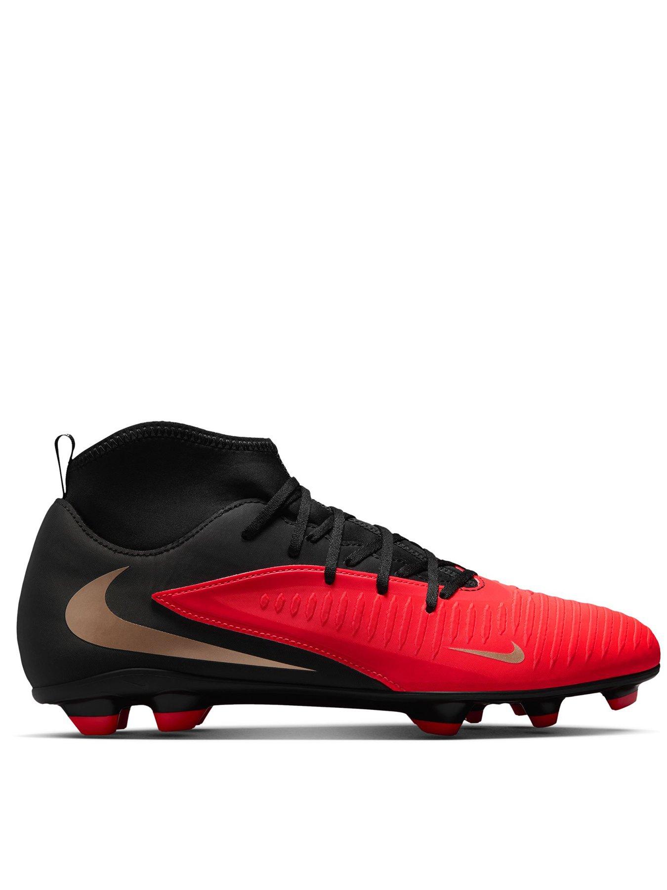 Nike Mens Phantom 6 High Club Multi Ground Football Boots - Black