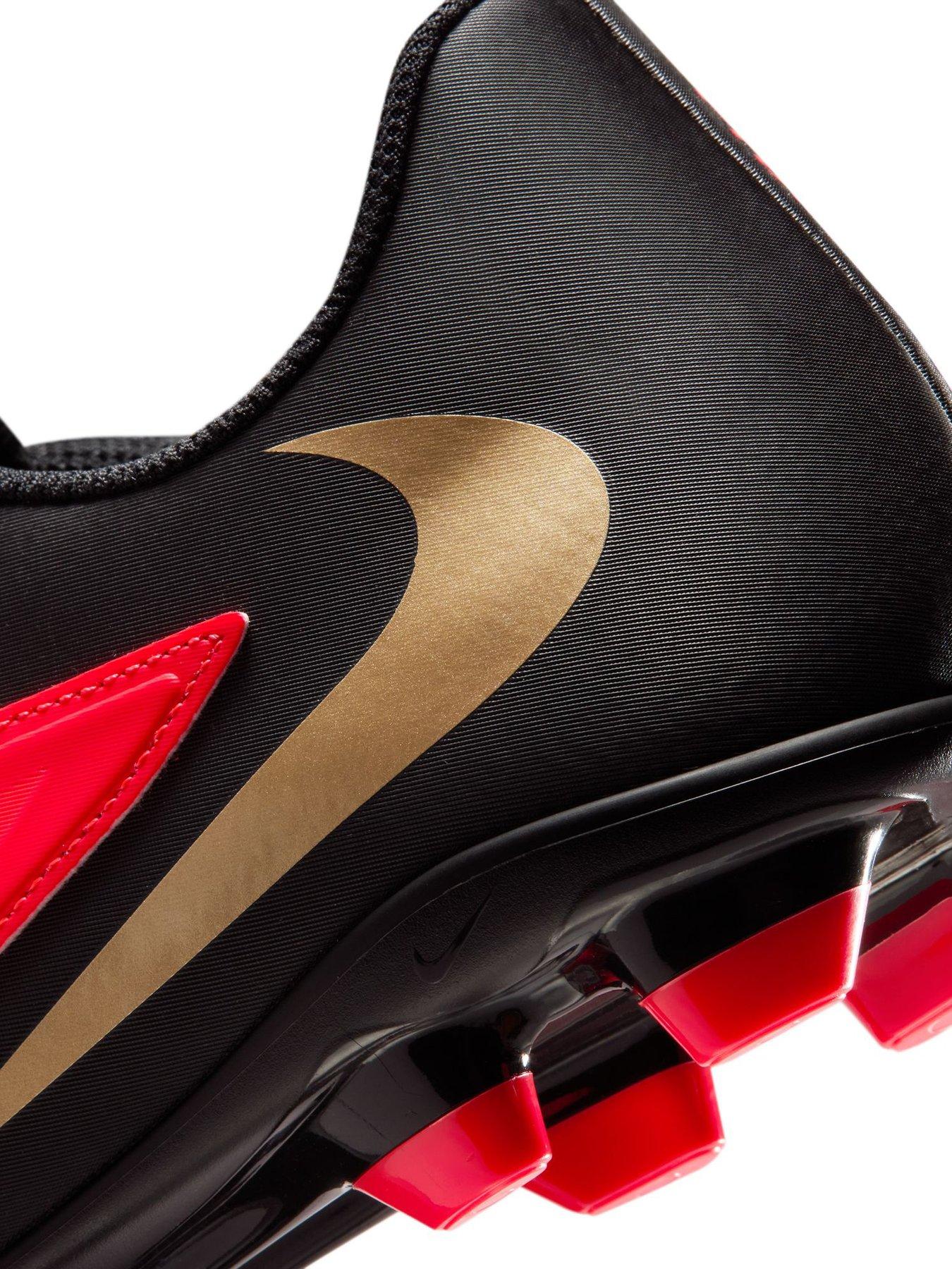 Image 7 of 8 of Nike Mens Phantom 6 Low Club Firm/Multi Ground Football Boots - Black