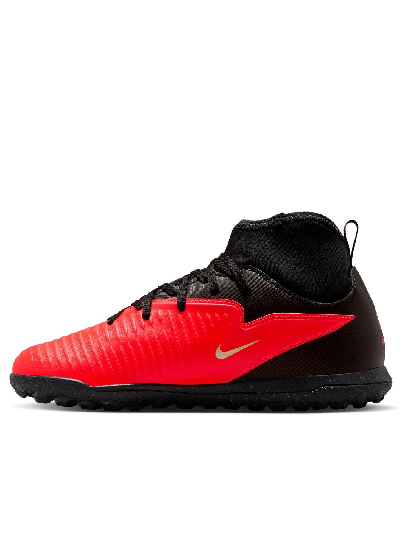 Image 6 of 7 of Nike Big Kids' Phantom 6 High Club Astro Turf Football Boots - Black