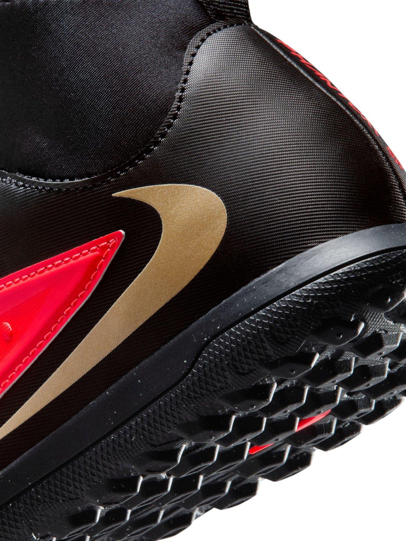 Image 7 of 7 of Nike Big Kids' Phantom 6 High Club Astro Turf Football Boots - Black
