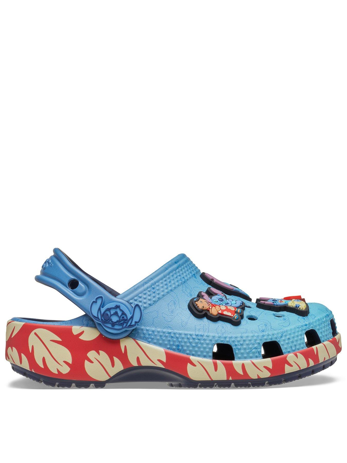 Crocs Kids Classic Stitch Clogs - Multi