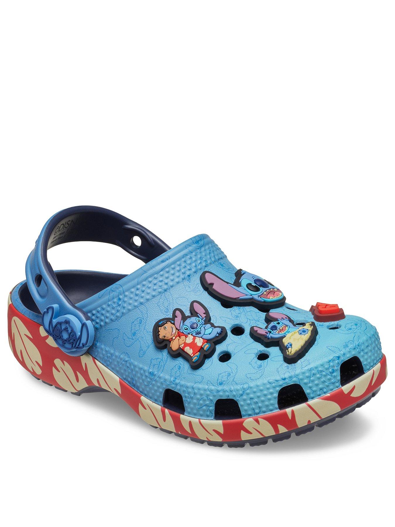Image 2 of 6 of Crocs Kids Classic Stitch Clogs - Multi