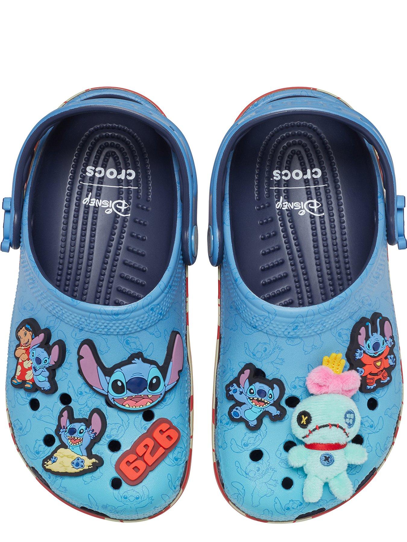 Image 4 of 6 of Crocs Kids Classic Stitch Clogs - Multi