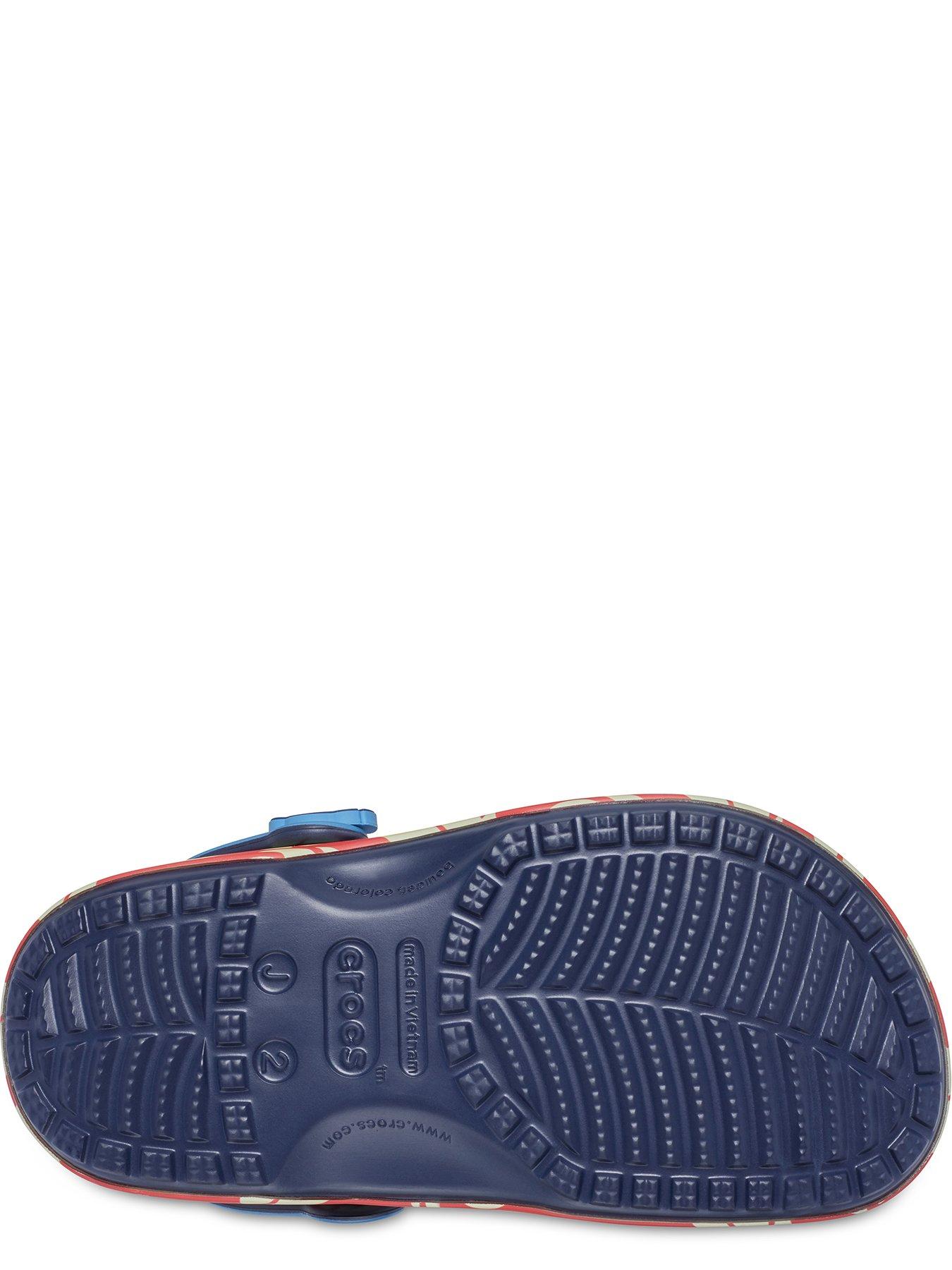 Image 5 of 6 of Crocs Kids Classic Stitch Clogs - Multi