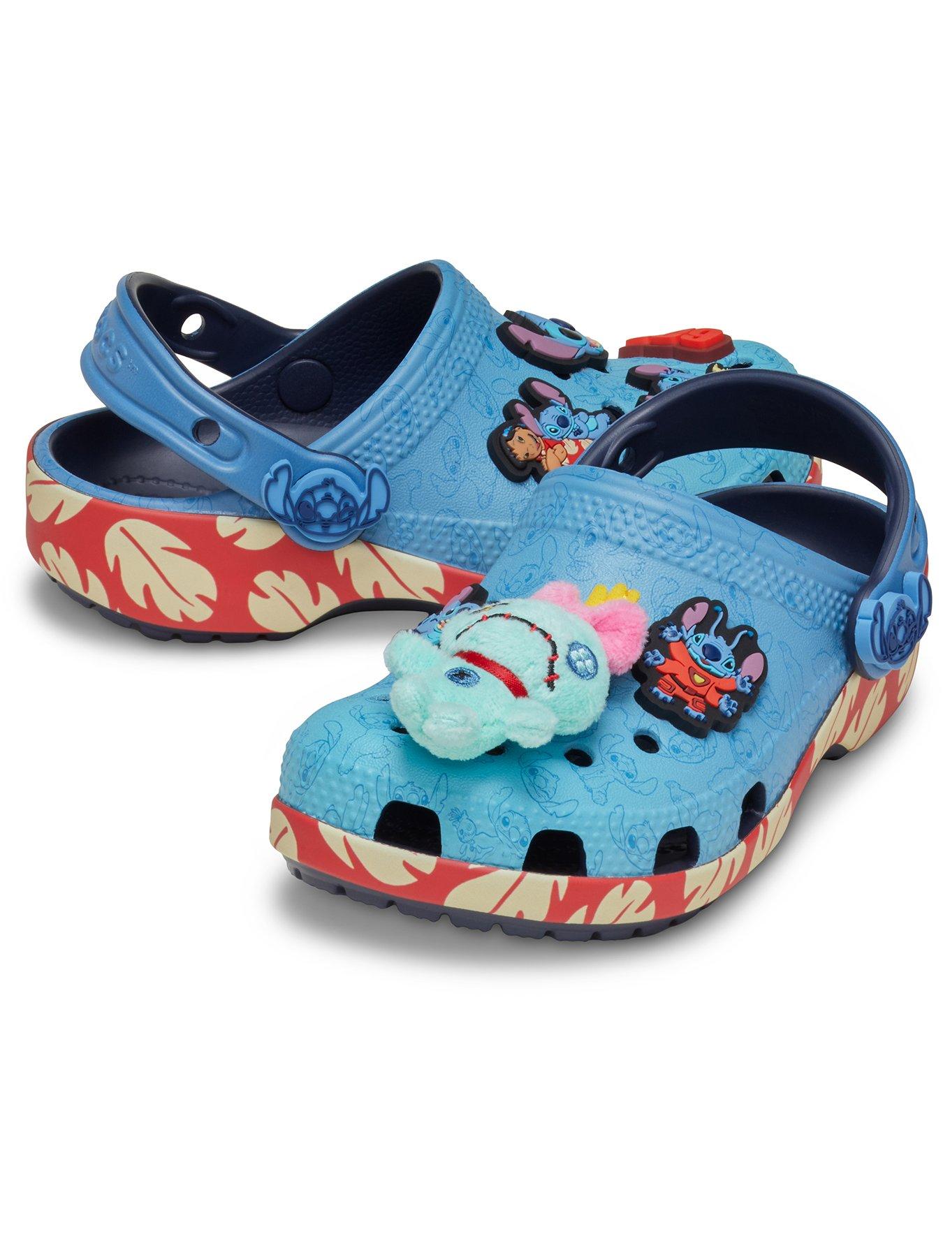 Image 6 of 6 of Crocs Kids Classic Stitch Clogs - Multi