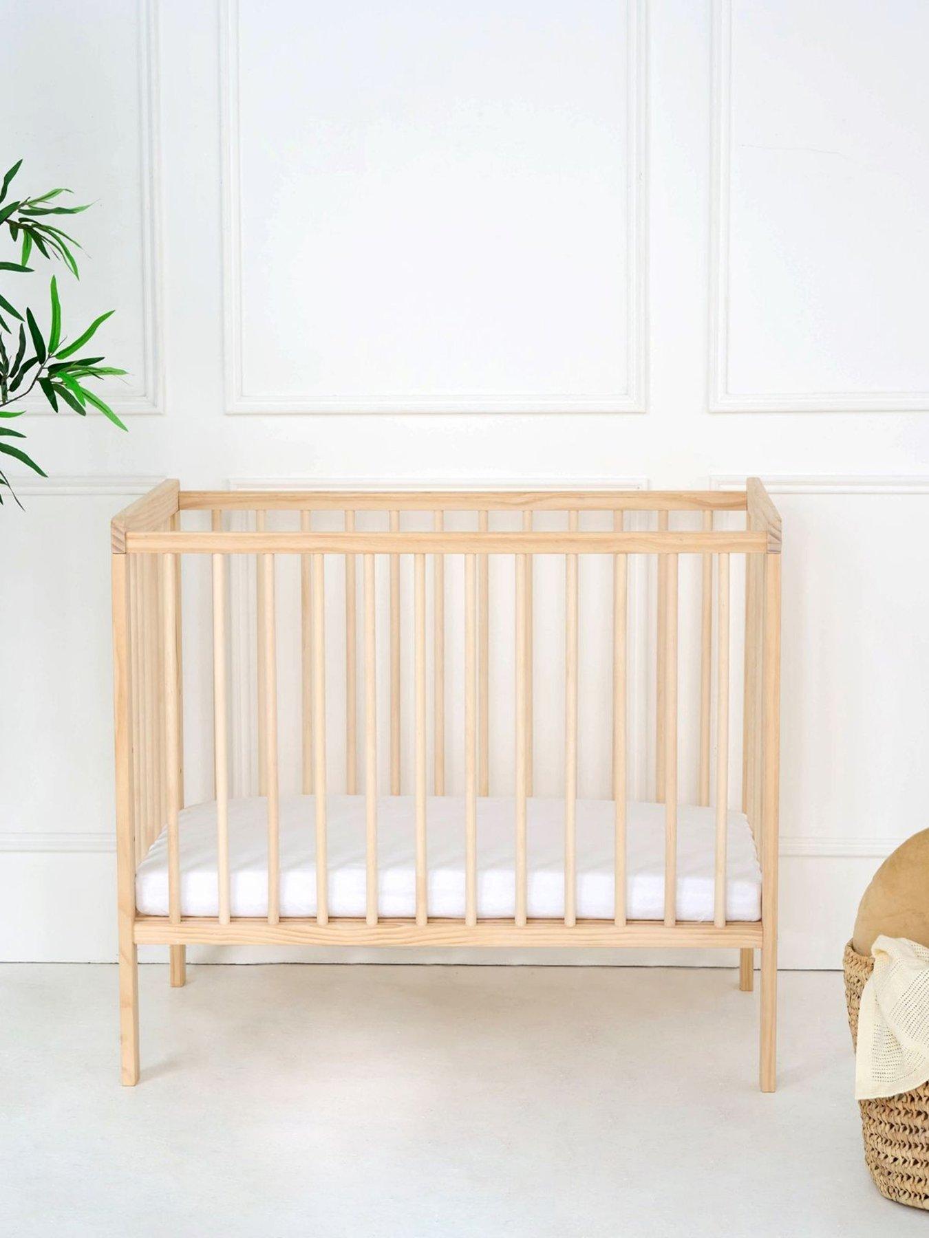 east-coast-space-saver-cot-natural-with-mattress-natural