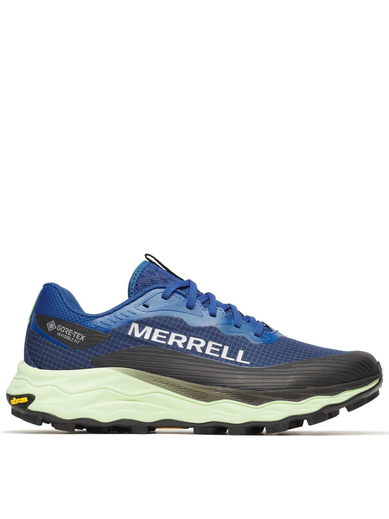  image of merrell-mens-agility-peak-6-gore-tex-trail-running-trainers-blue