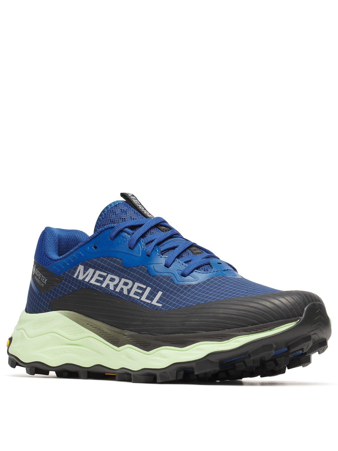  image of merrell-mens-agility-peak-6-gore-tex-trail-running-trainers-blue