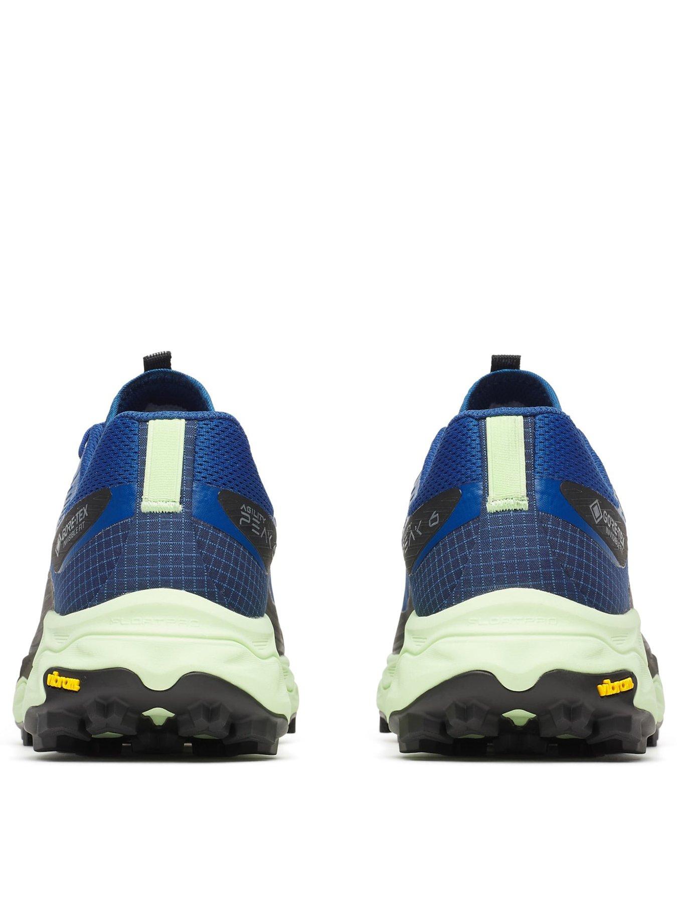  image of merrell-mens-agility-peak-6-gore-tex-trail-running-trainers-blue