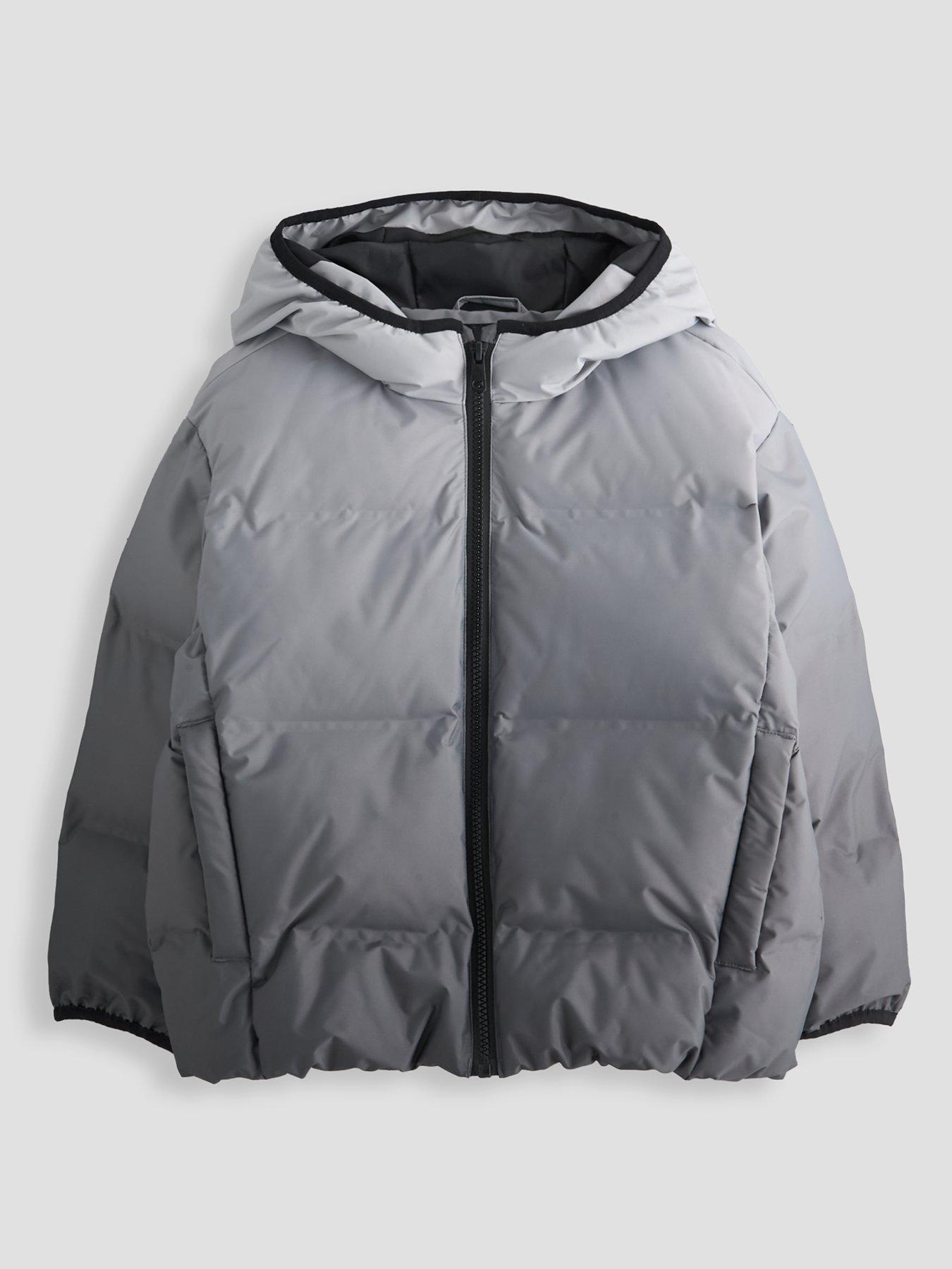 The Very Collection Boys Water Resistant Ombre Padded Jacket - Navy