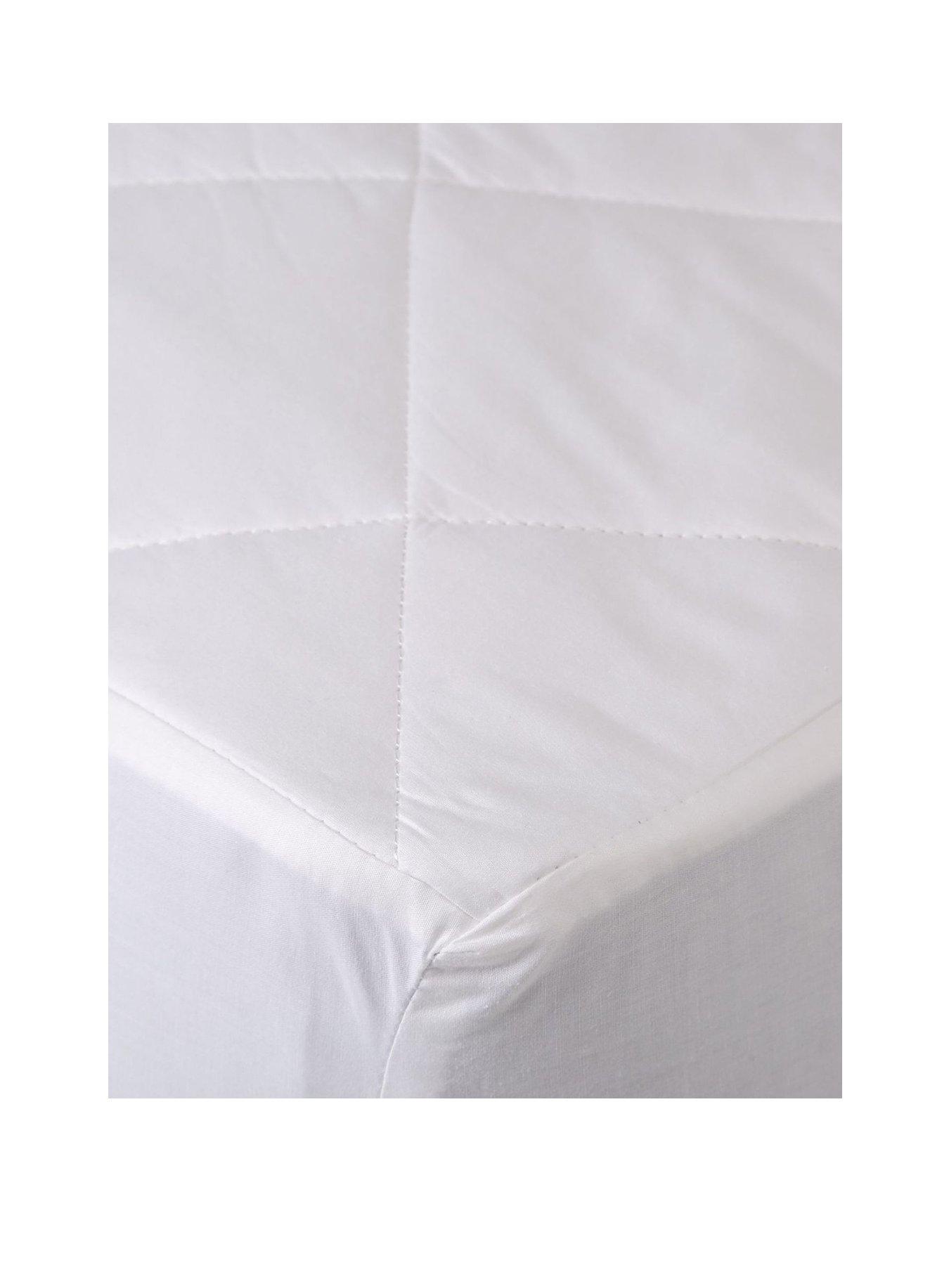 Image 2 of 3 of The Fine Bedding Company Deep Fill Breathable Cotton Mattress Protector
