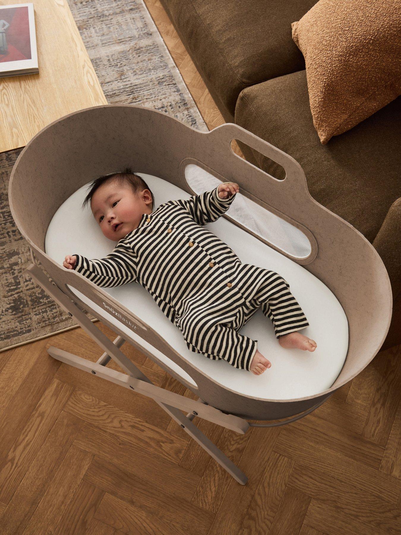  image of snuz-snuzbaskit-moses-basket-mocha