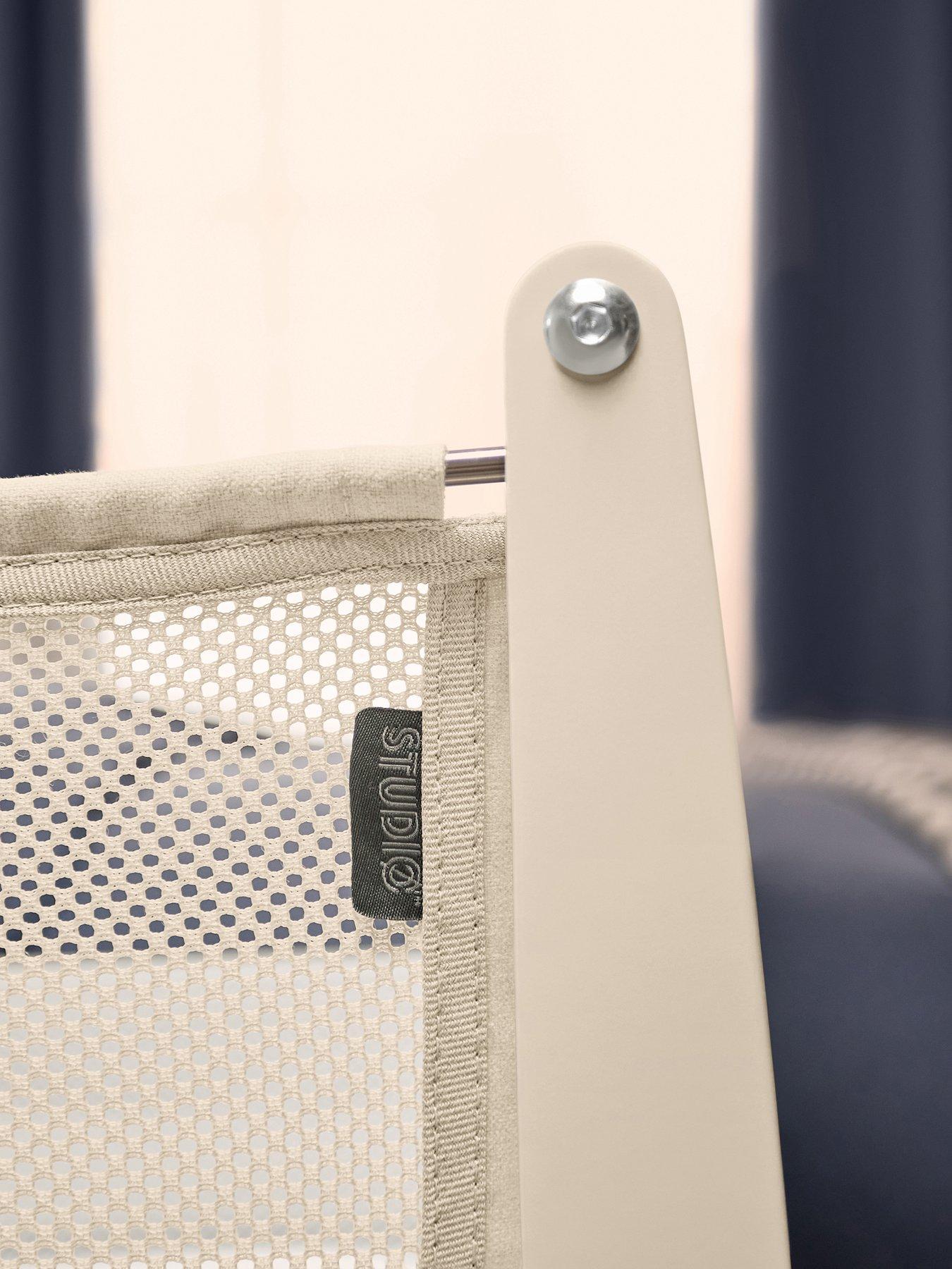  image of snuz-snuzpod-studio-bedside-crib-cashmere