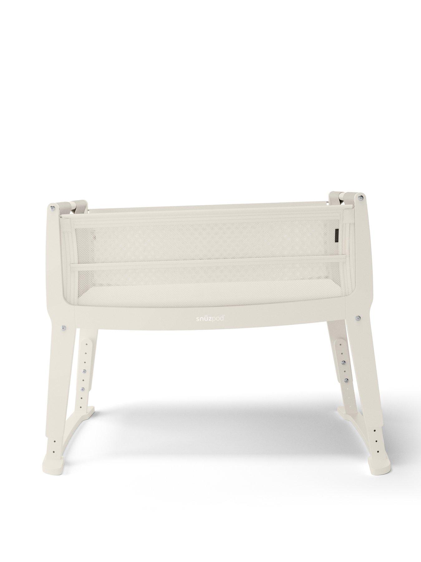  image of snuz-snuzpod-studio-bedside-crib-cashmere