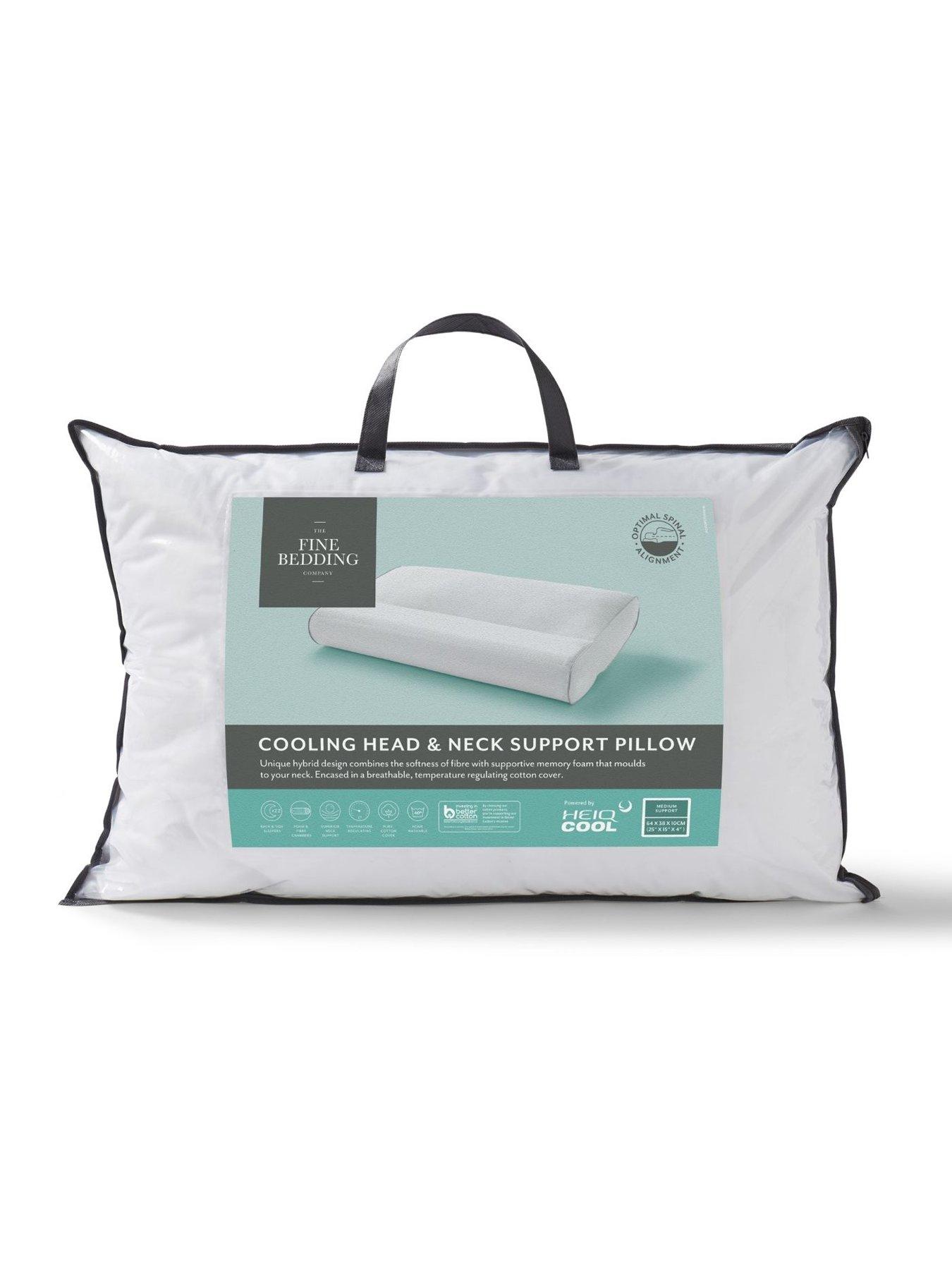 Image 5 of 5 of The Fine Bedding Company Cooling Head &amp; Neck Memory Foam Pillow