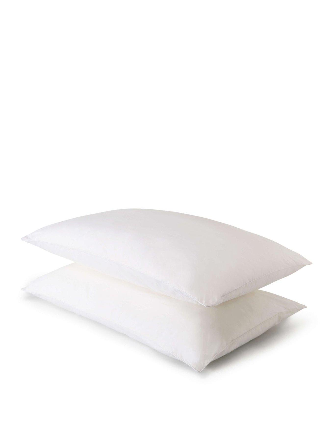 Image 2 of 4 of The Fine Bedding Company Clusterfull Washable Medium Support Pillow Pair