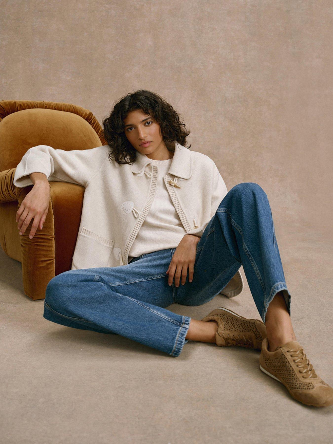  image of mint-velvet-hand-finished-wool-blend-jacket-cream