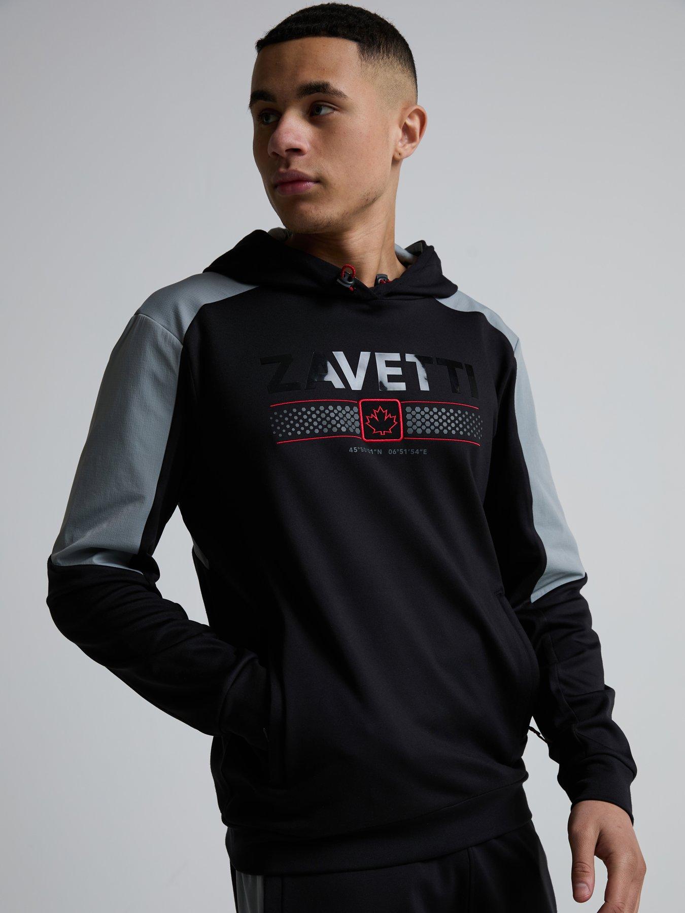 zavetti-canada-viarello-poly-fleece-hoodie-black