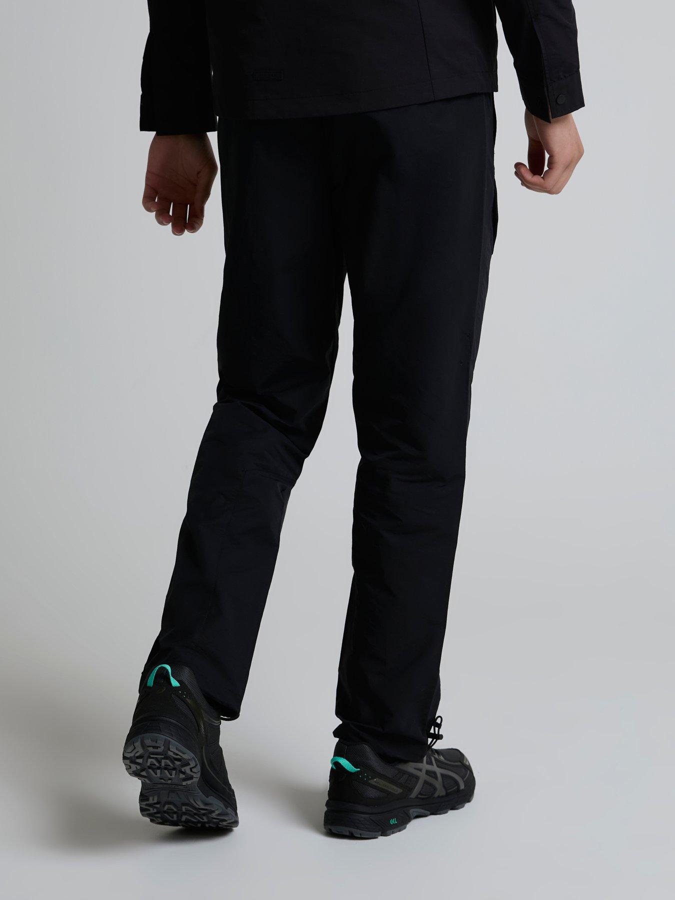 Image 2 of 5 of Alessandro Zavetti Florenzi 2.0 Woven Cargo Belt Detail Straight Fit Trousers - Black